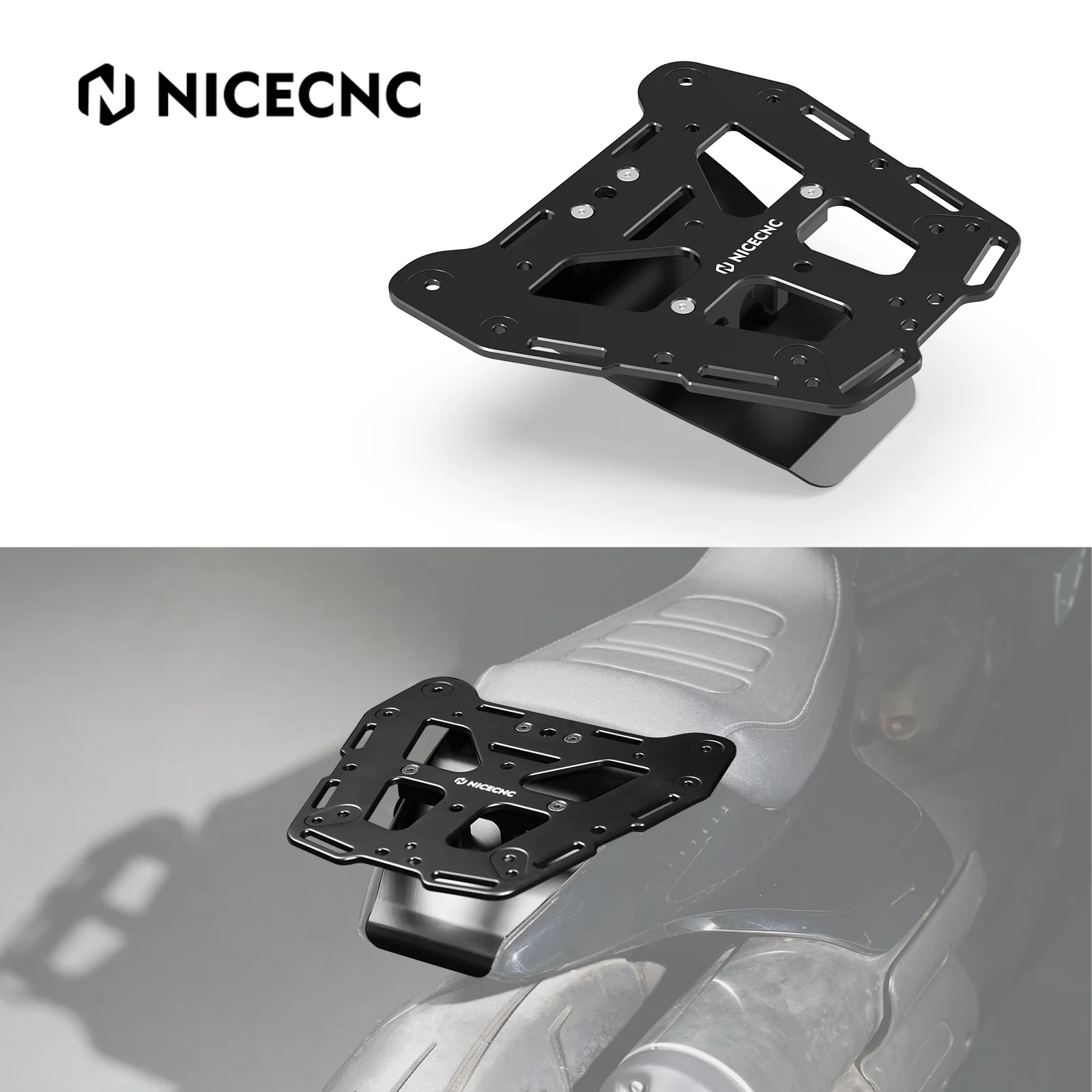 Rear Luggage Rack Cargo Plate Top Case Mounting For Harley Sportster S 2021-2026
