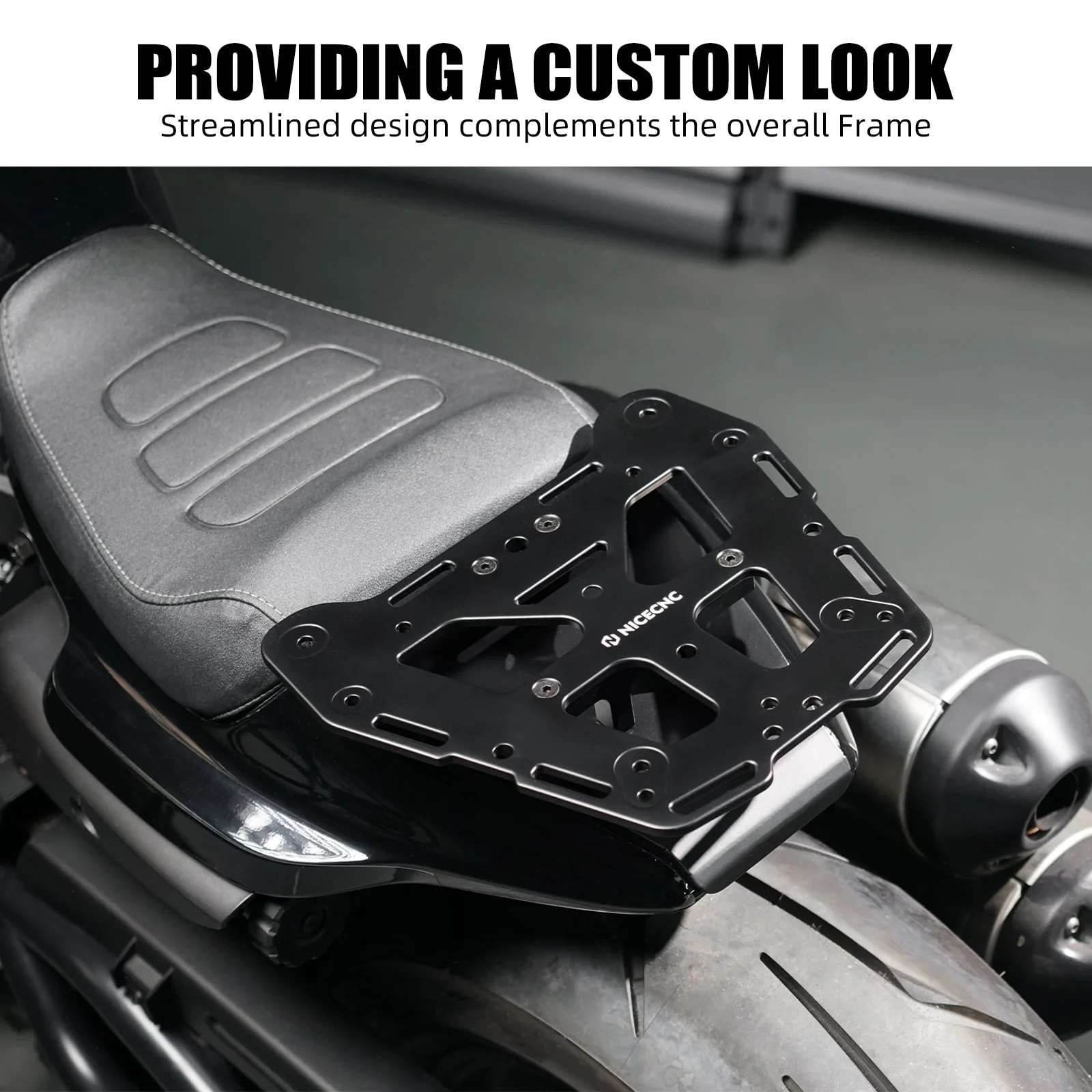 Rear Luggage Rack Cargo Plate Top Case Mounting For Harley Sportster S 2021-2026 - Image 2