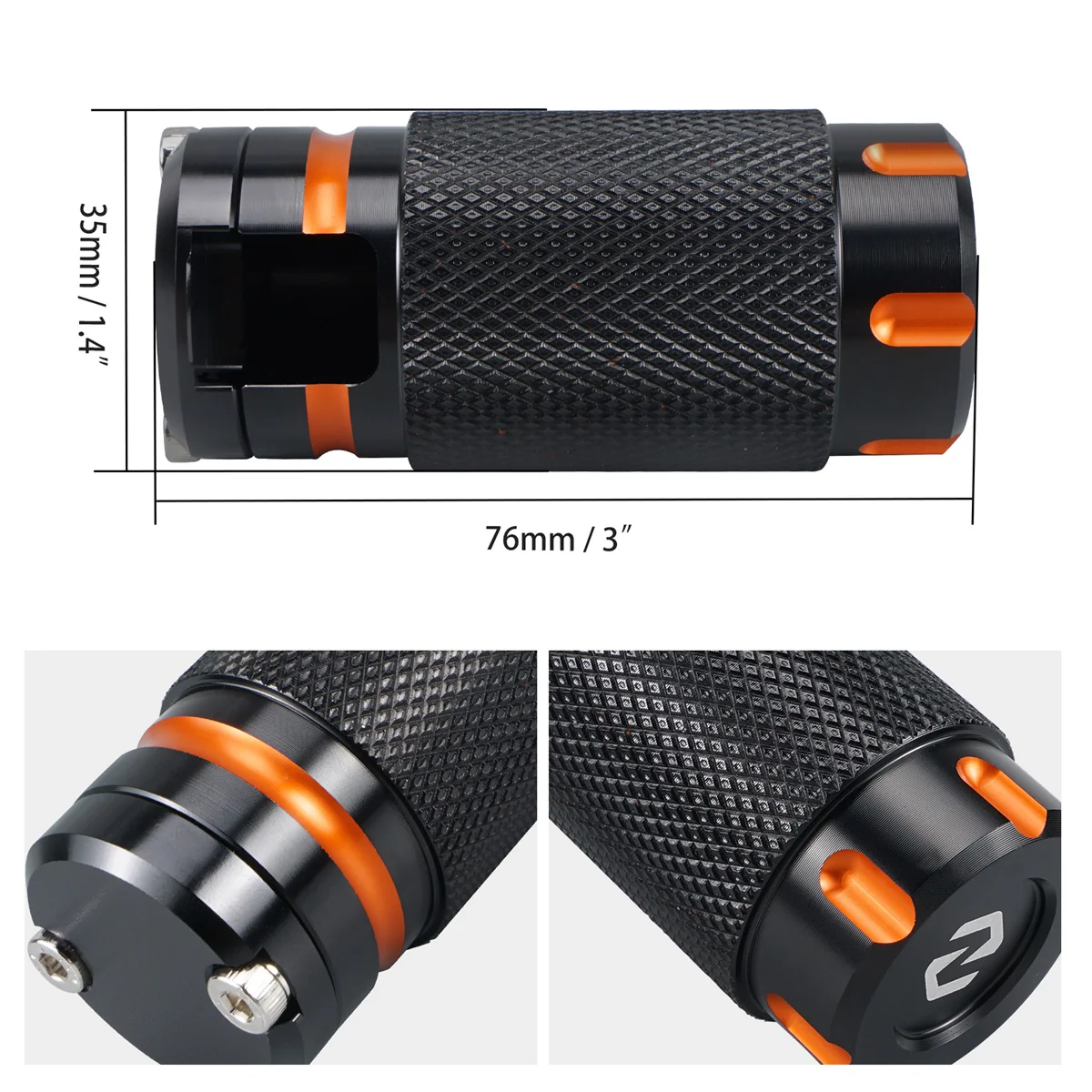 Rear Brake Pedal Pad Peg Extension Tip For Harley Sportster S 1250 2021-2024 - Image 7