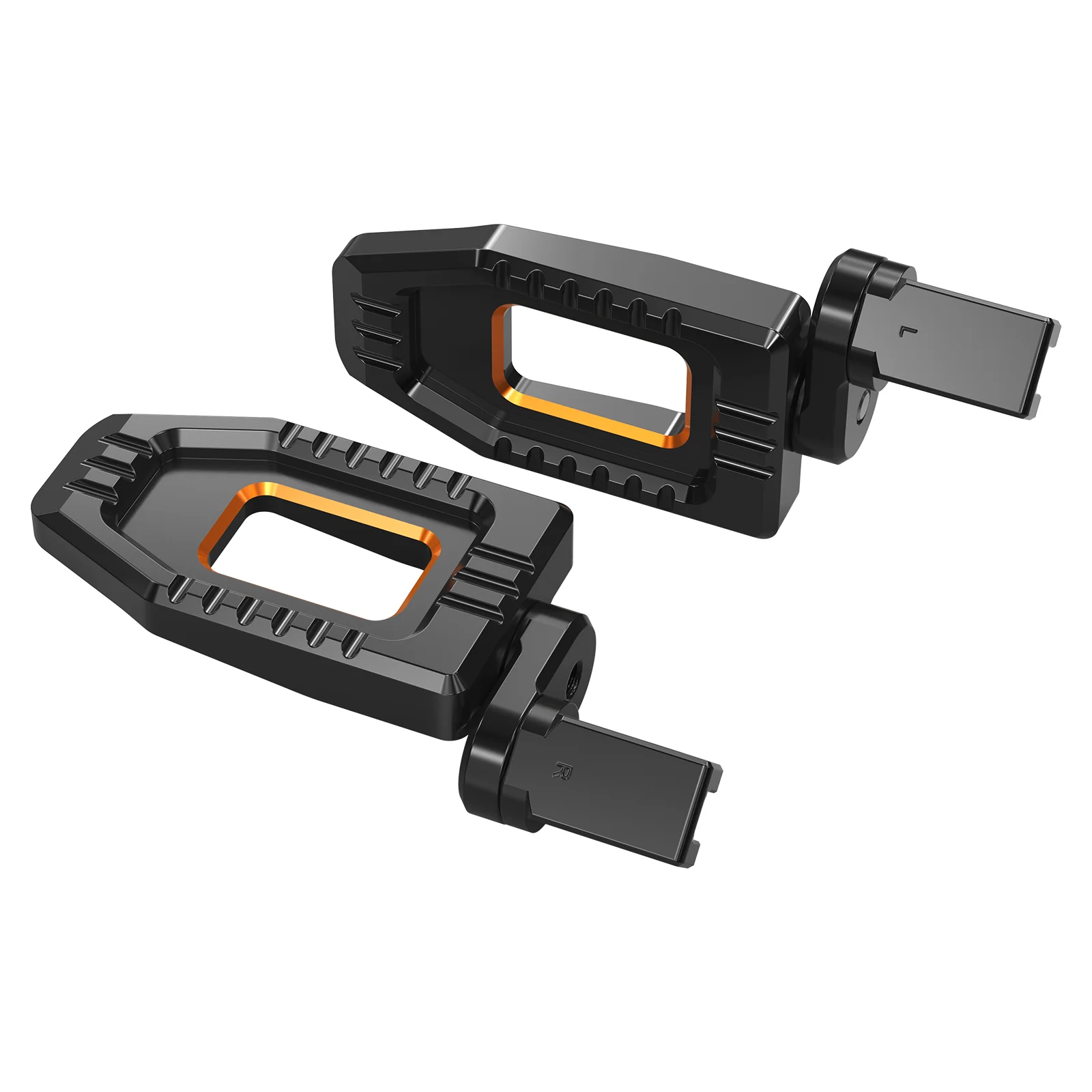 Adjustable Enlarged Rider Footpegs For Harley Softail Standard Low Rider S ST Street Bob - Image 14