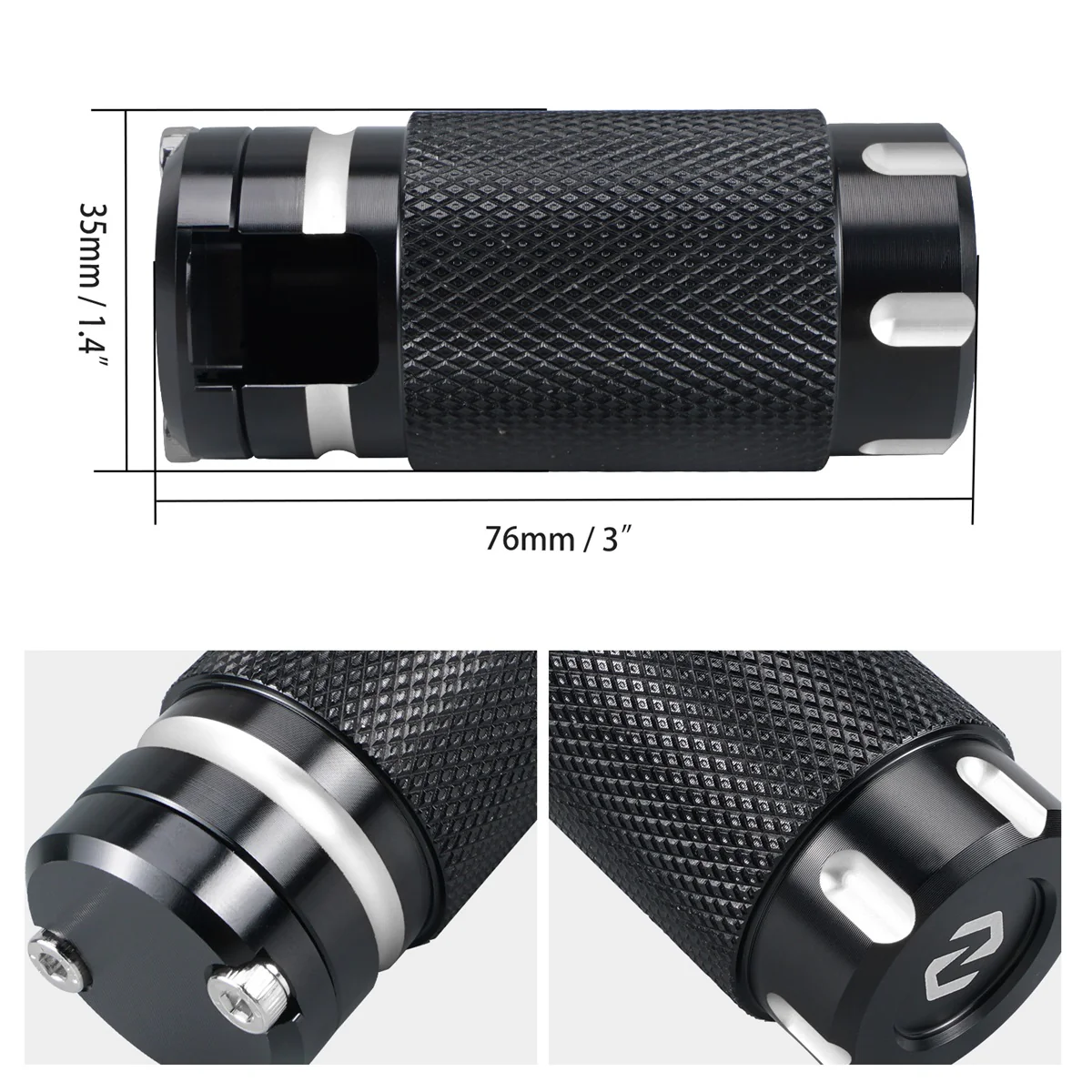 Rear Brake Pedal Pad Peg Extension Tip For Harley Sportster S 1250 2021-2024 - Image 11