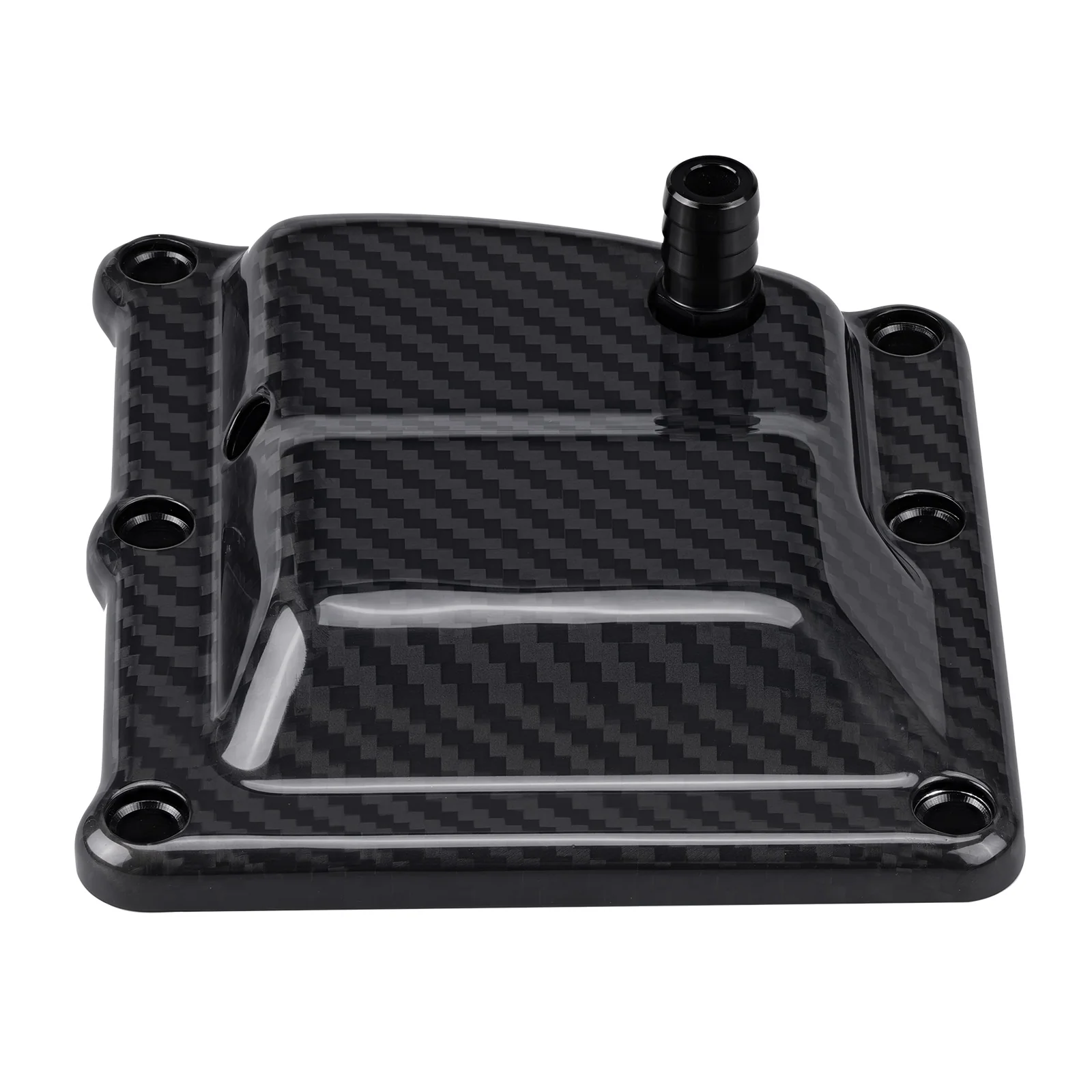 Carbon Fiber M8 Vented Transmission Top Cover For Harley Street Bob Low Rider S Fat Boy - Image 8