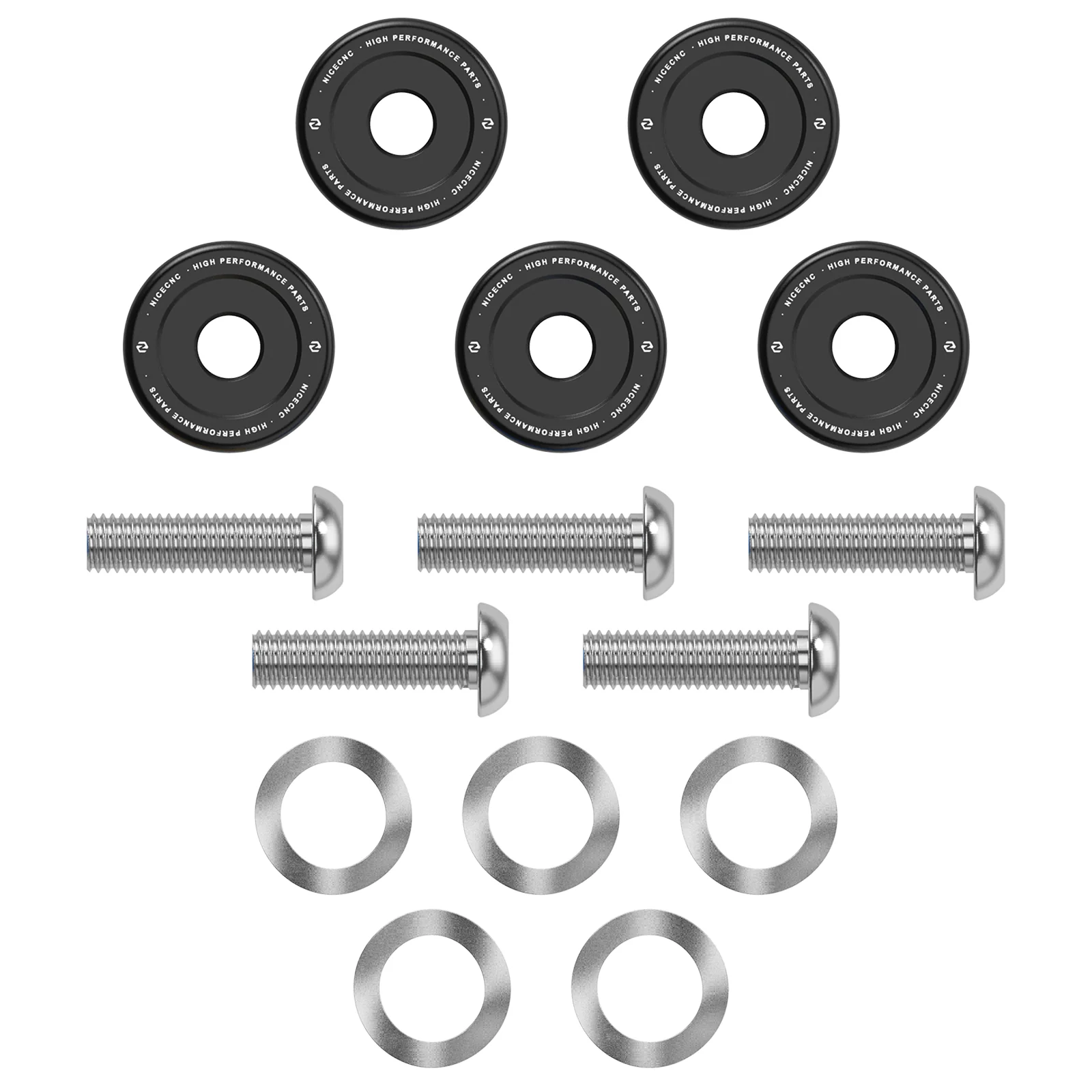 M8 Front Brake Rotor Disc Hardware Bolts For Harley Touring Street Glide Road King - Image 4