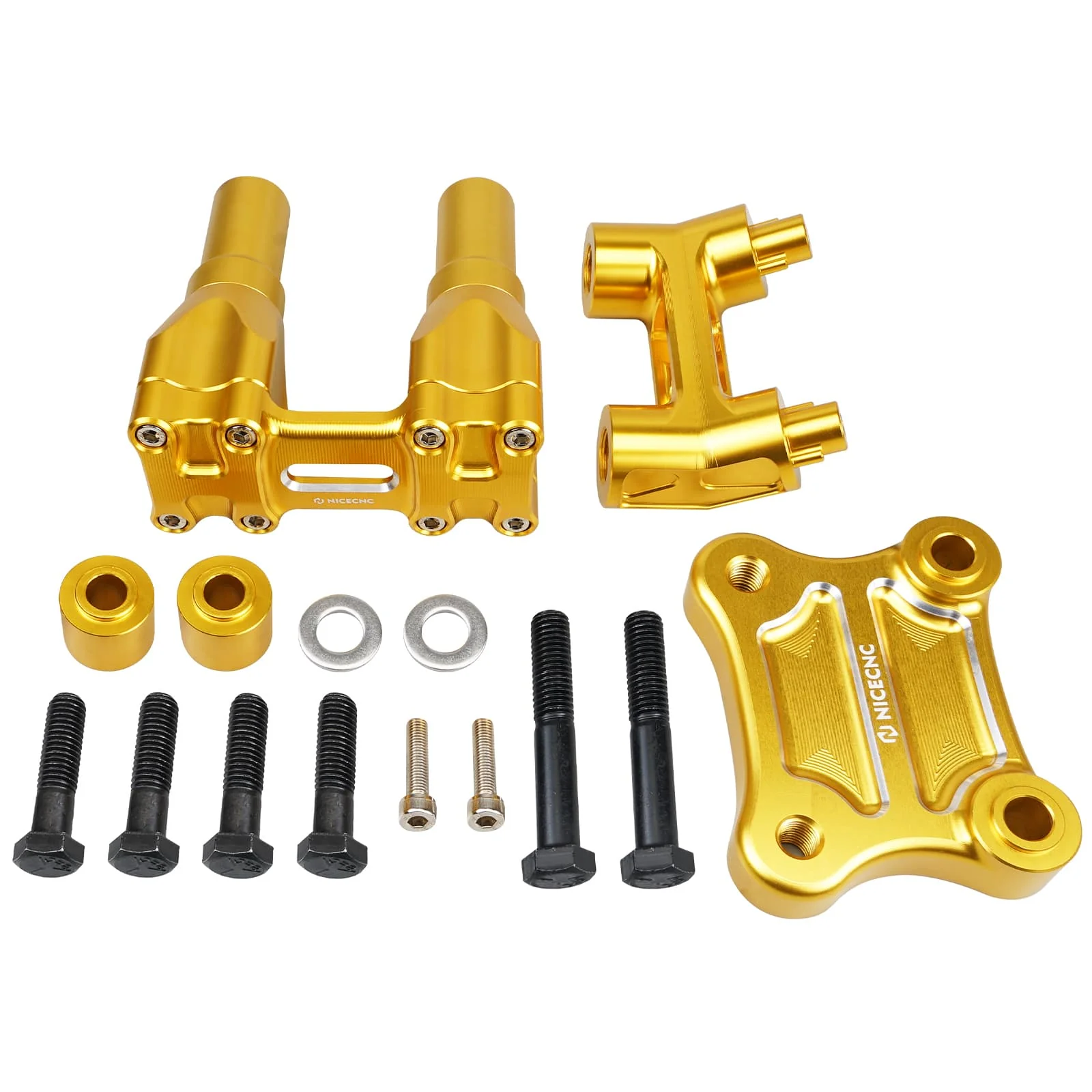 Modular Kickback Risers For Harley Tri Electra Street Glide Ultra Limited 1" Handlebar - Image 13