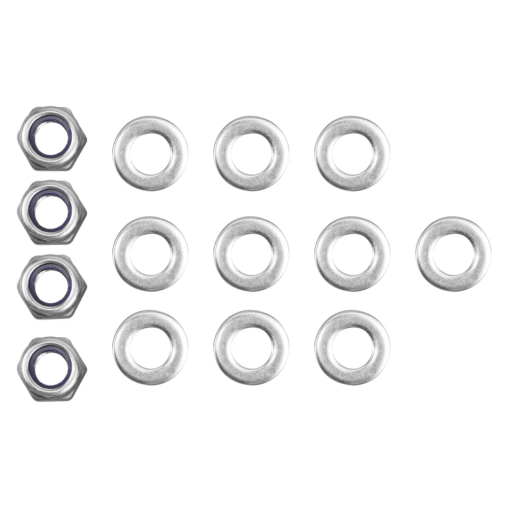 ATV Heel Foot Guard Footpeg Bolts Nuts Washers Kit For Yamaha Banshee 350 - Image 3