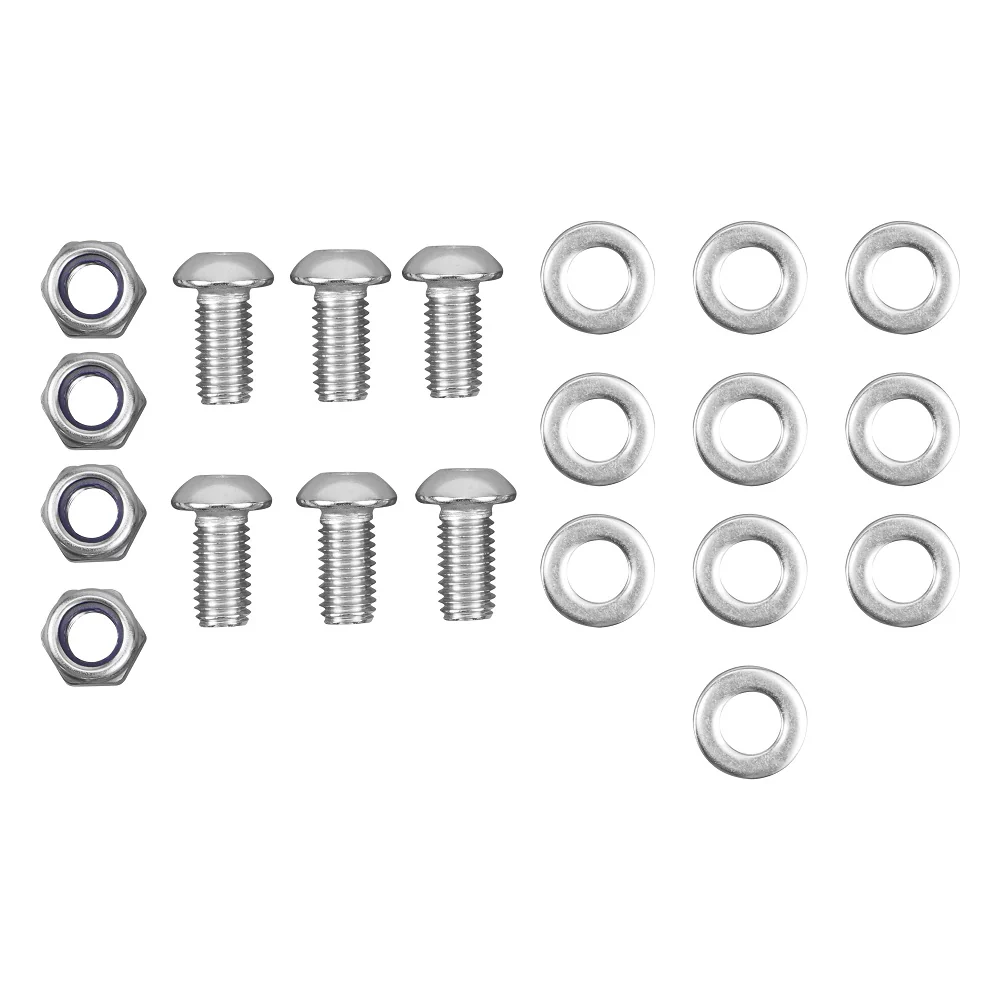 ATV Heel Foot Guard Footpeg Bolts Nuts Washers Kit For Yamaha Banshee 350 - Image 5