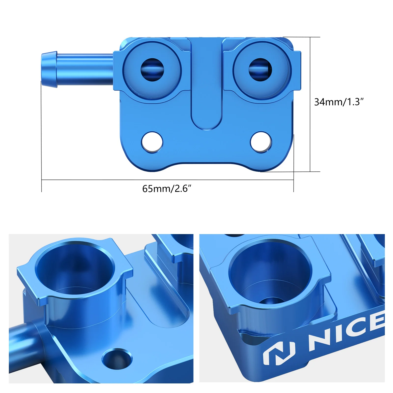 High Flow Fuel Fitting For KTM 250/300 EXC XCW Husqvarna TE Gas Gas EX MC EC 24-25 - Image 11