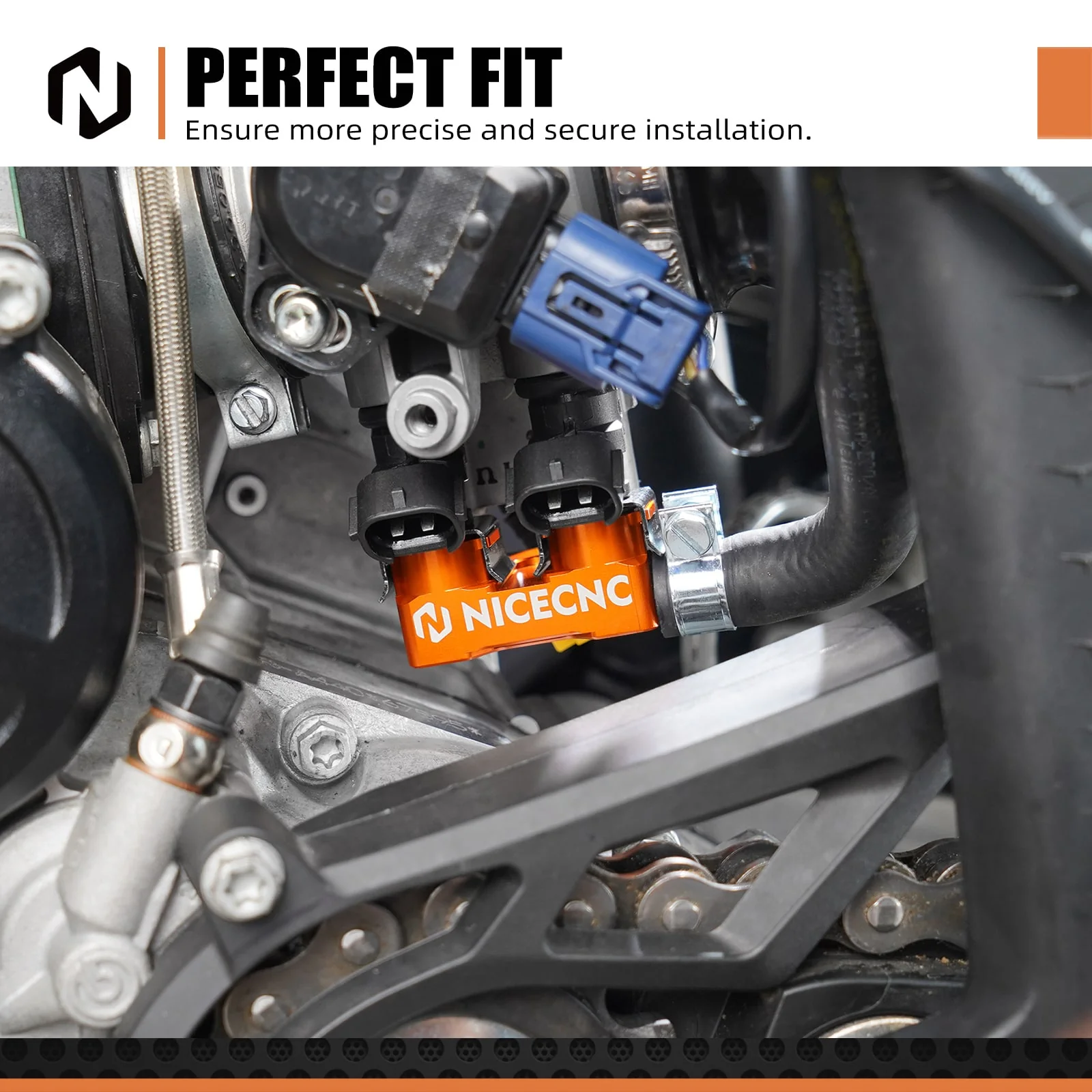 High Flow Fuel Fitting For KTM 250/300 EXC XCW Husqvarna TE Gas Gas EX MC EC 24-25 - Image 2