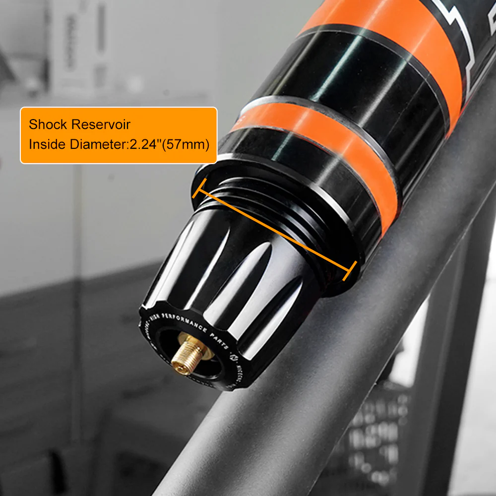High Volume Nitrogen Suspension Reservoir End caps for UTV Shocks - Image 2