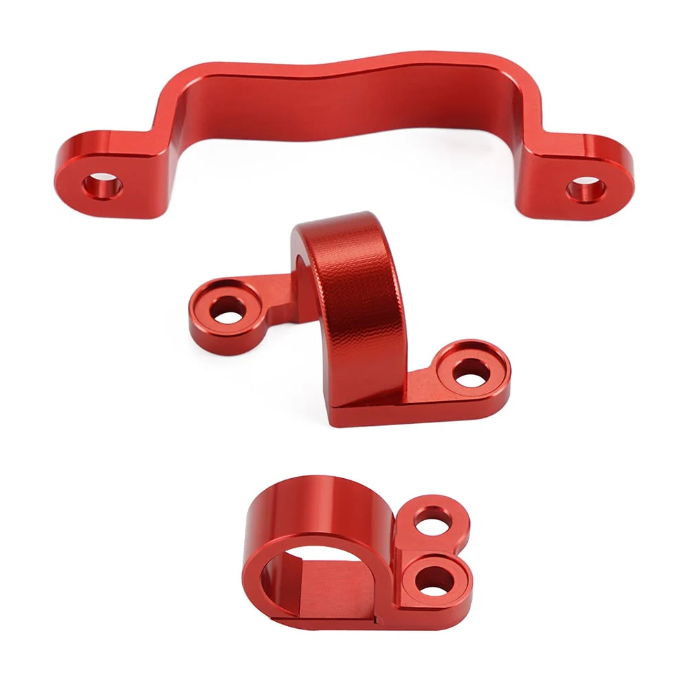3PCS Rear Brake Line Guide Cable Clamps for Honda CRF450R/X CRF250R - Image 5