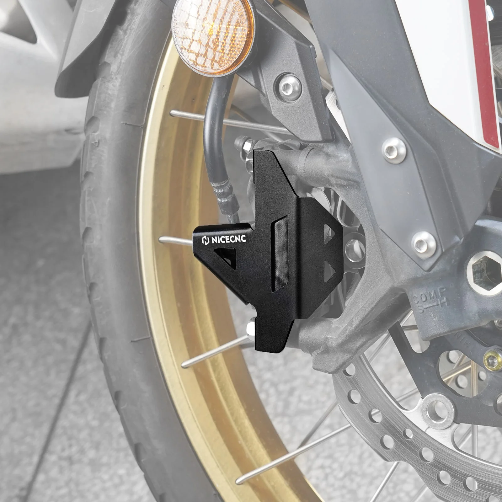Front Brake Caliper Guard Kit For Honda CRF 1000L 1100L Africa Twin ADV Sports - Image 2