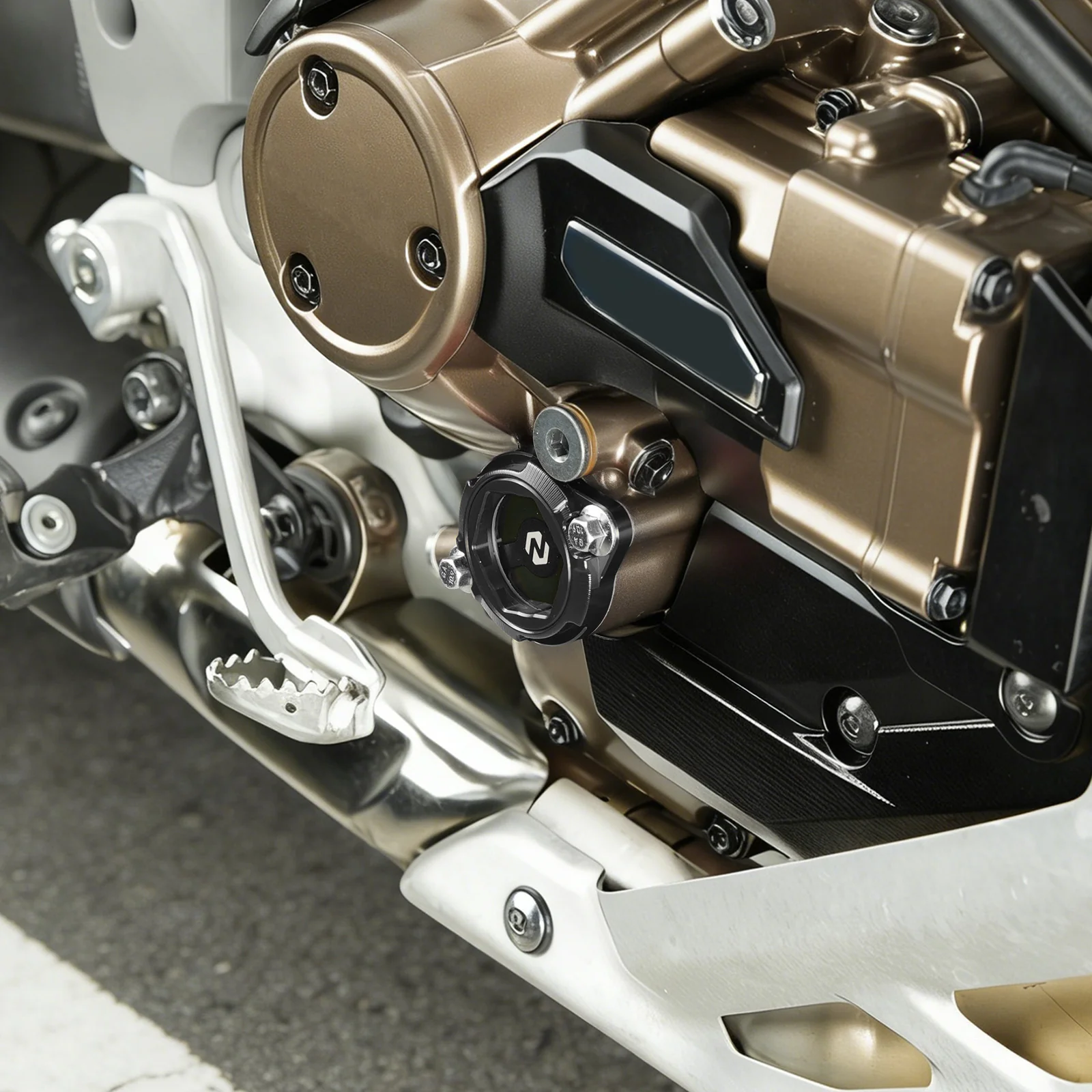 Transparent Oil Filter Cover For Honda Africa Twin CRF 1000 1100L ADV Sports - Image 3