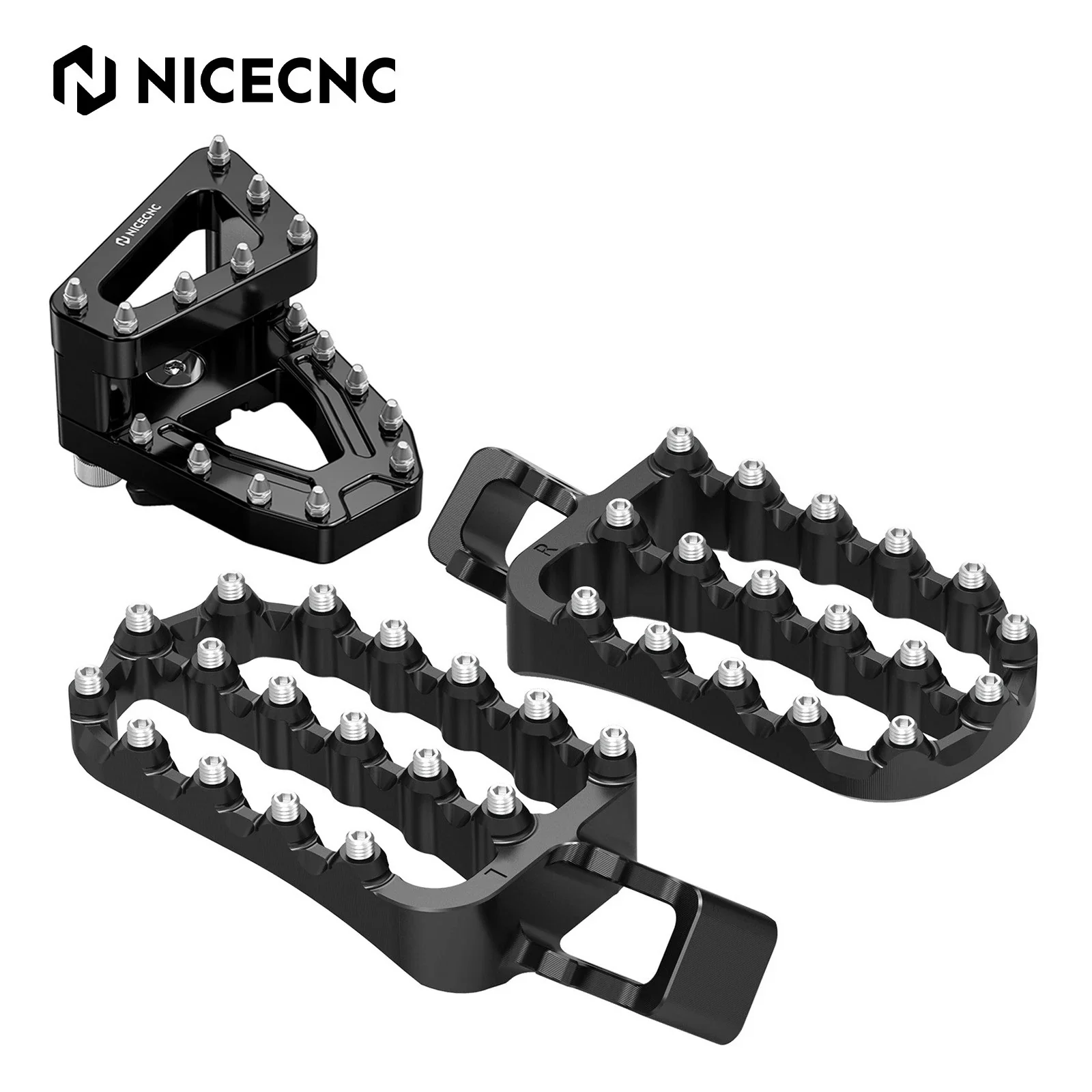 Enlarged Footpegs & Dual Control Brake Pedal Extender For Honda Africa Twin CRF 1100L - Image 20