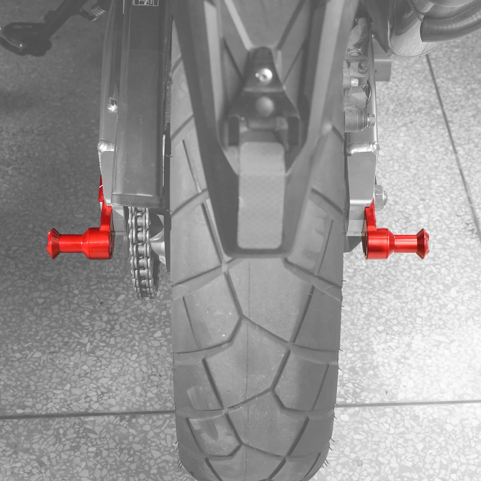 Rear Axle Blocks Chain Tensioner Adjuster For Honda Africa Twin CRF 1100L 2020-2026 - Image 4