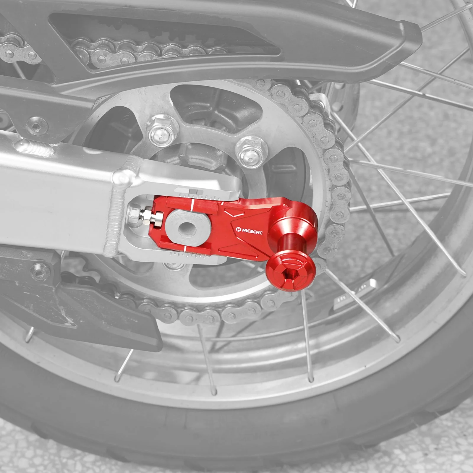 Rear Axle Blocks Chain Tensioner Adjuster For Honda Africa Twin CRF 1100L 2020-2026 - Image 9