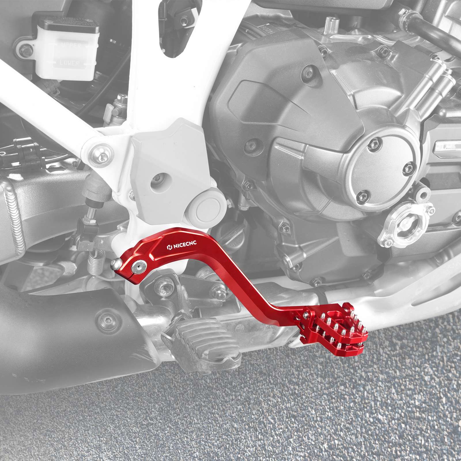 Dual Height Rear Brake Pedal Lever Assly For Honda Africa Twin CRF 1000 1100L - Image 2