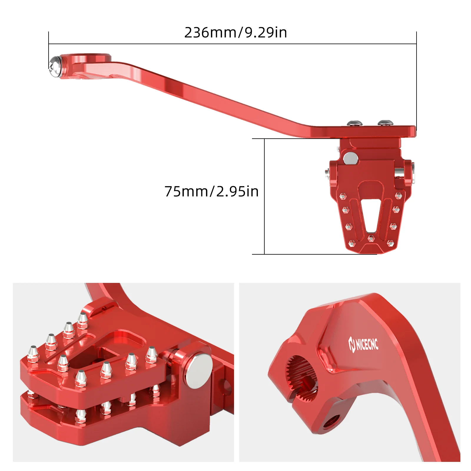 Dual Height Rear Brake Pedal Lever Assly For Honda Africa Twin CRF 1000 1100L - Image 5