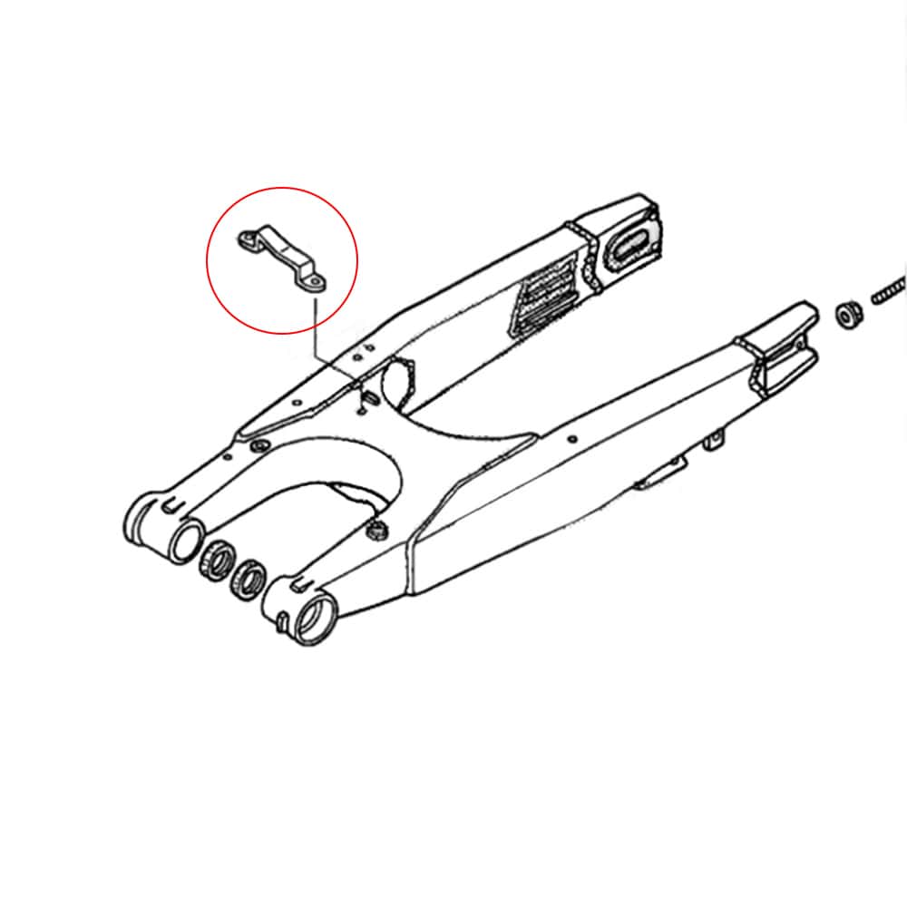 Brake Hose Line Clamps for Honda CRF450/CRF250R - Image 7