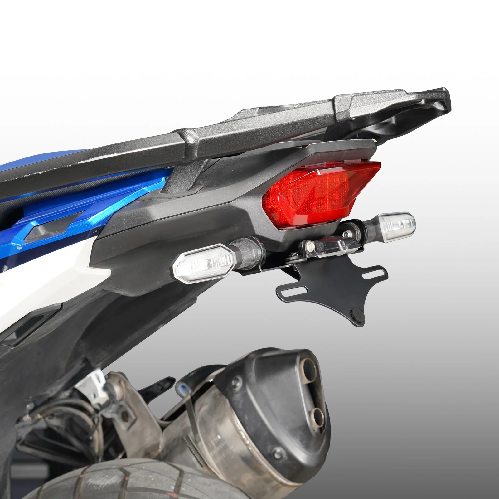 LED Tail Tidy Fender Eliminator License Plate Holder For Honda Africa Twin CRF 1100L - Image 2