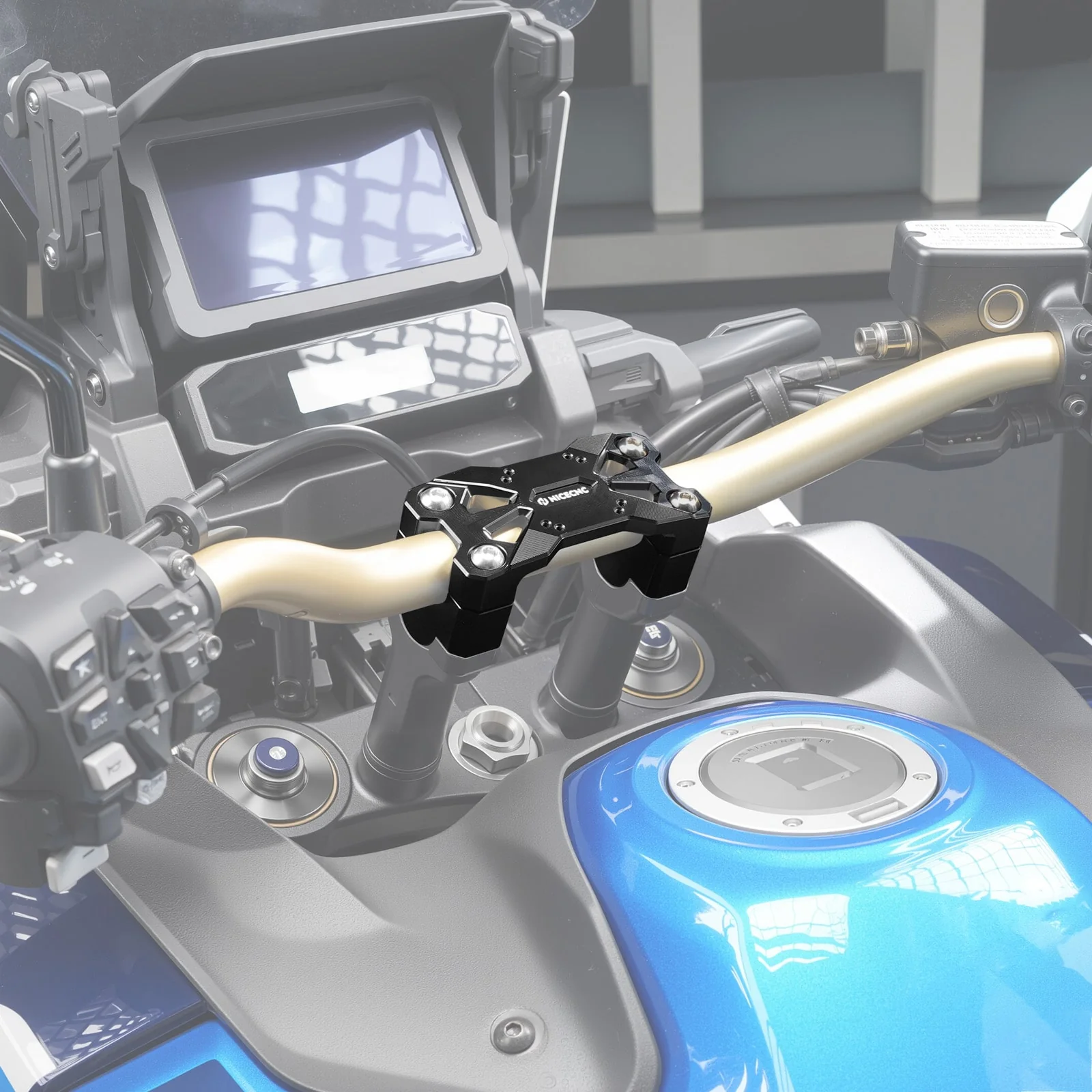 1" Rise GPS Brackets AMPS Mount Handlebar Riser For Honda Africa Twin CRF 1100L - Image 8