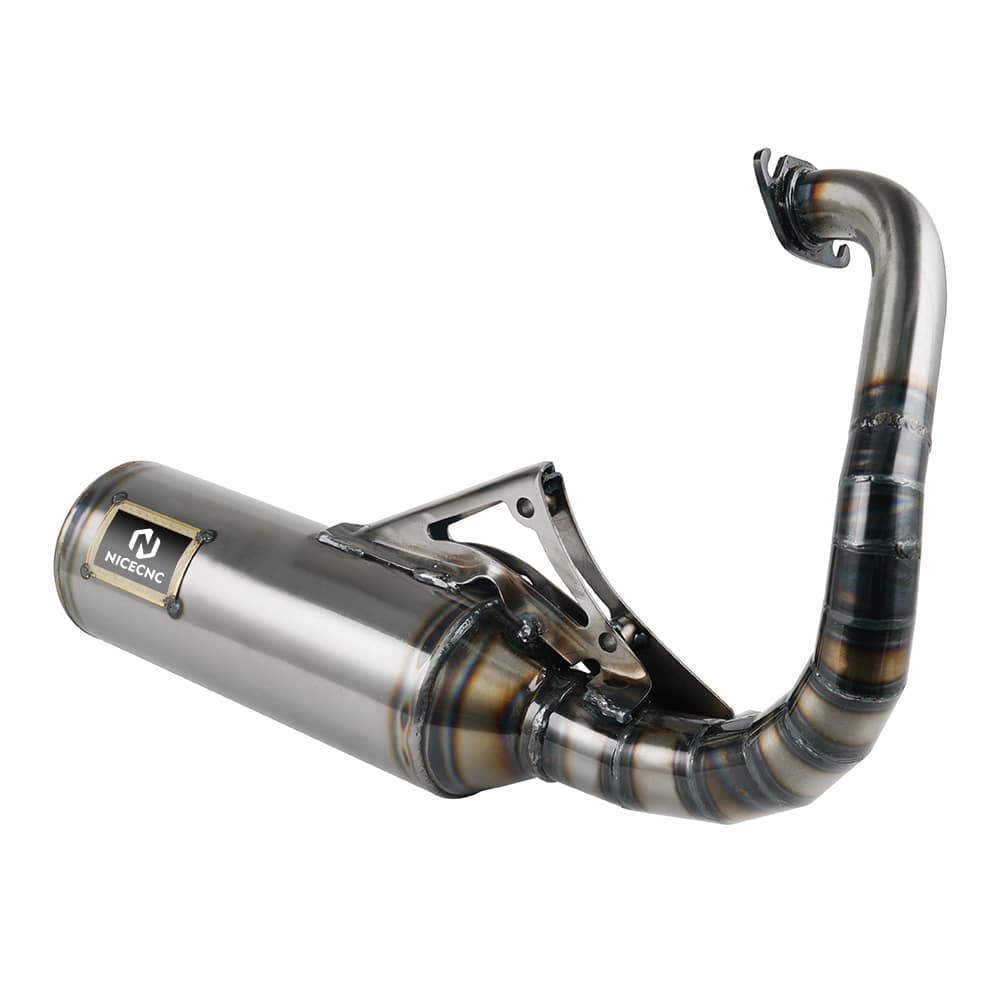 Performance Exhaust Muffler Pipe Kit For Honda DIO SA50 SR50 SK50 SYM DD50 Kymco ZX DJ - Image 4