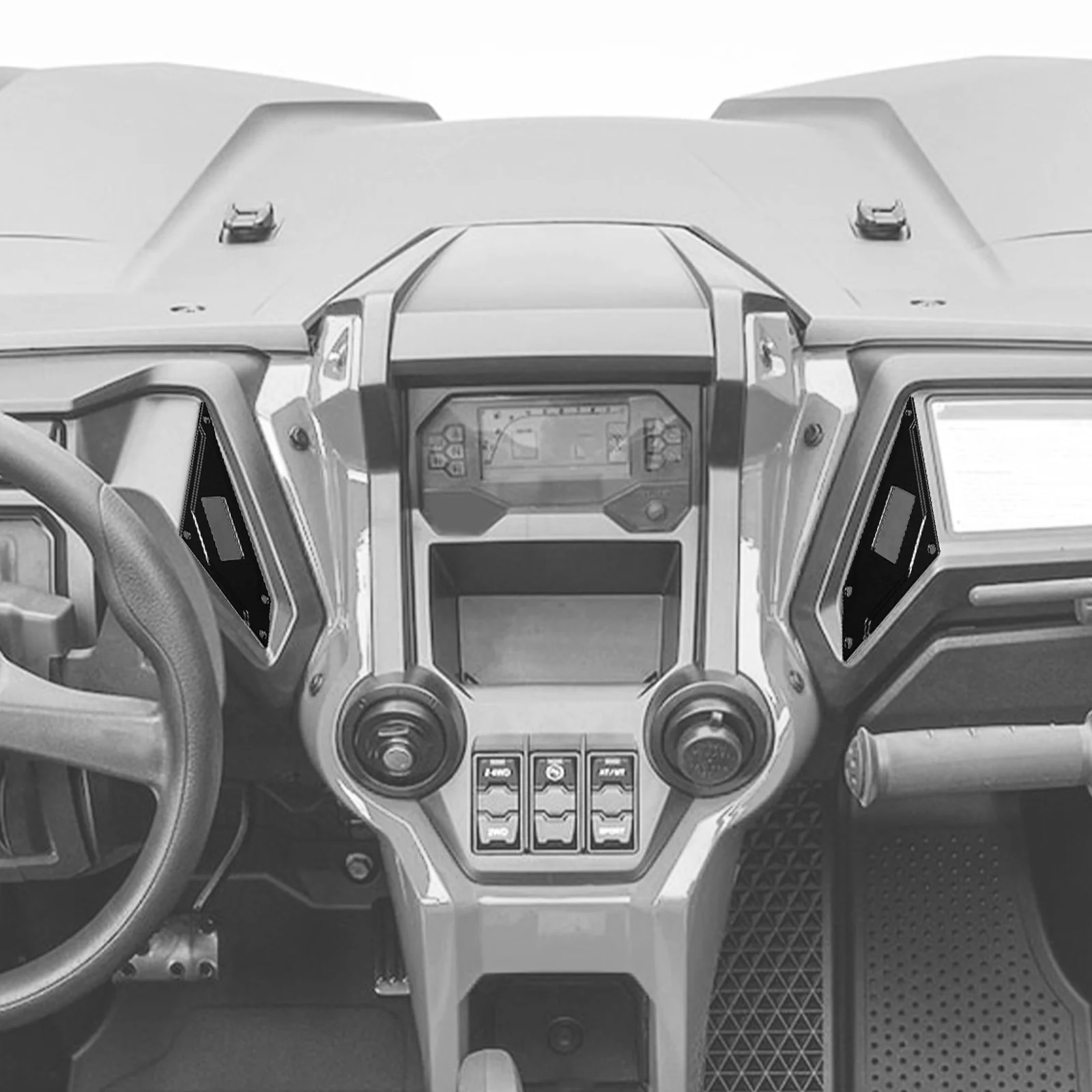 Left & Right Drivers Side Rocker Switch Panel Plate For Honda Talon 1000 R X X-4 - Image 3