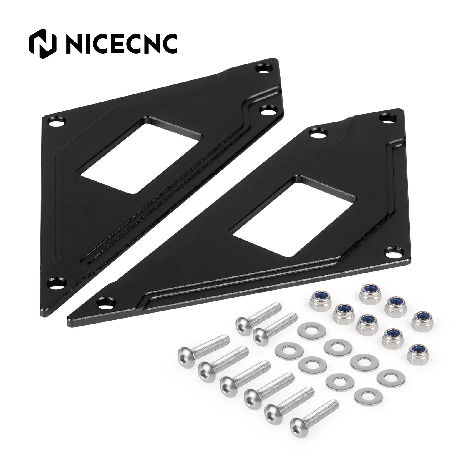 Left & Right Drivers Side Rocker Switch Panel Plate For Honda Talon 1000 R X X-4 - Image 8