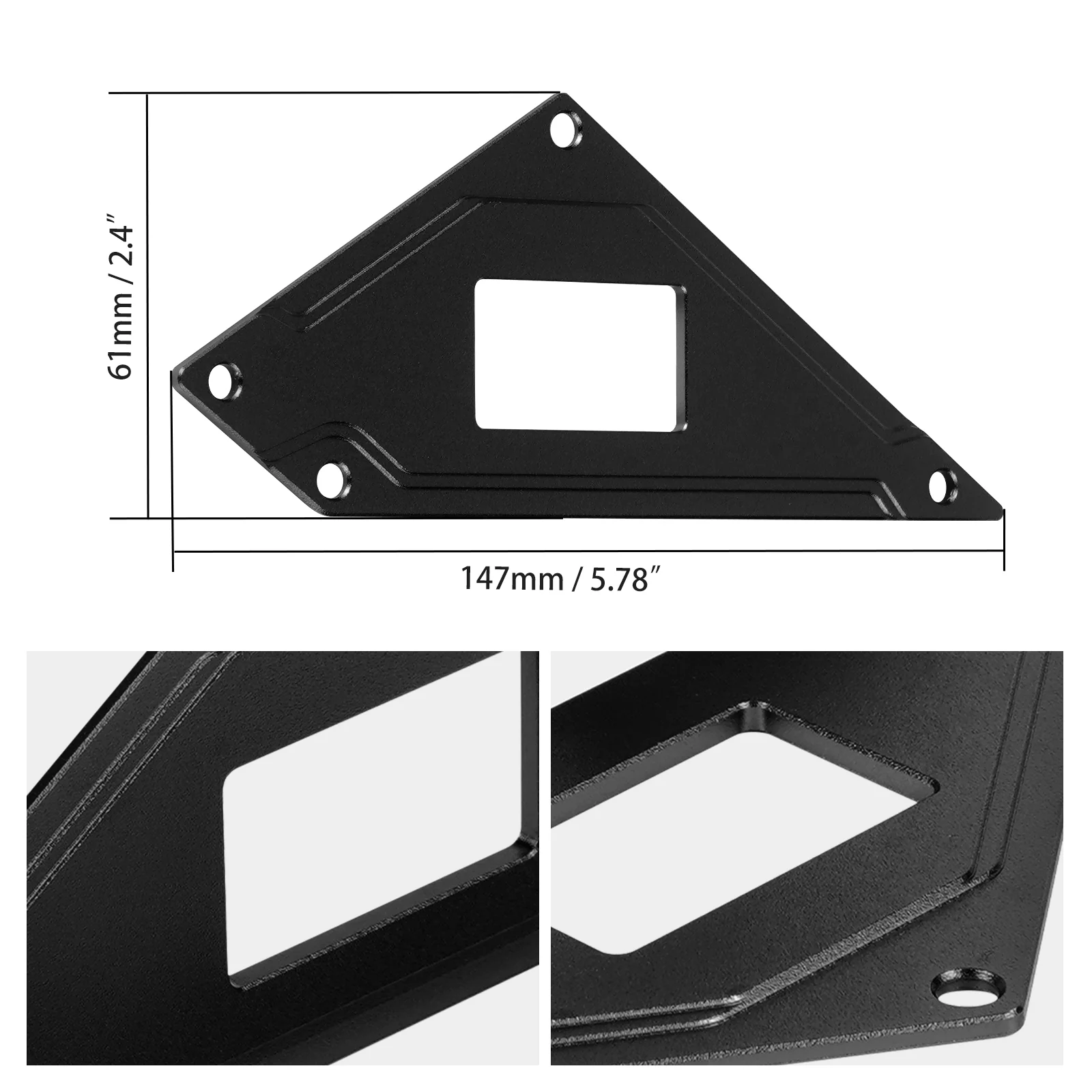 Left & Right Drivers Side Rocker Switch Panel Plate For Honda Talon 1000 R X X-4 - Image 9