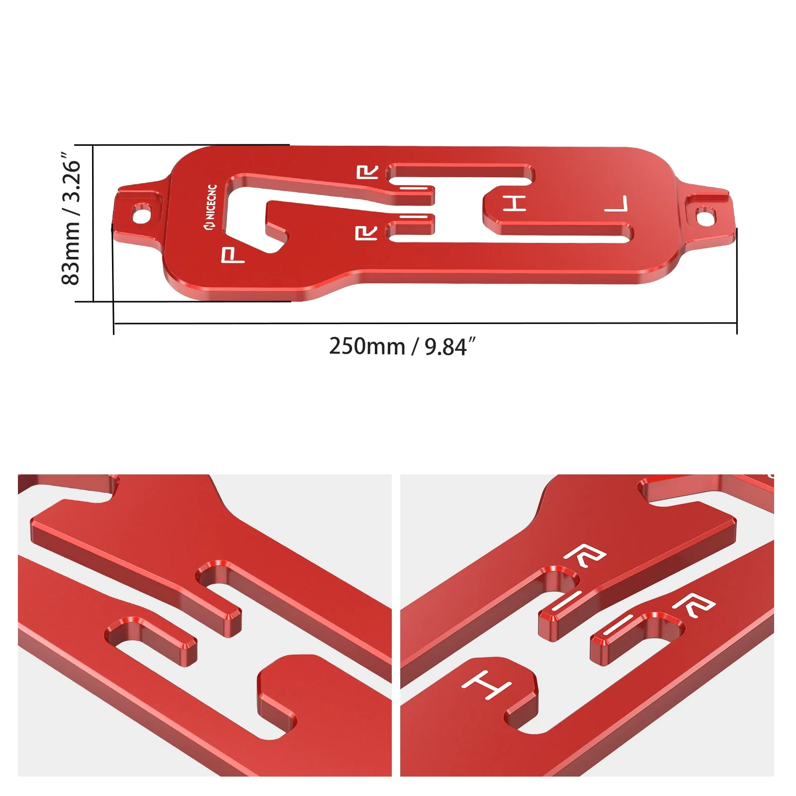 UTV Gear Shifter Plate Gate Trim Panel For Honda Talon 1000R 1000X 1000X-4 - Image 2