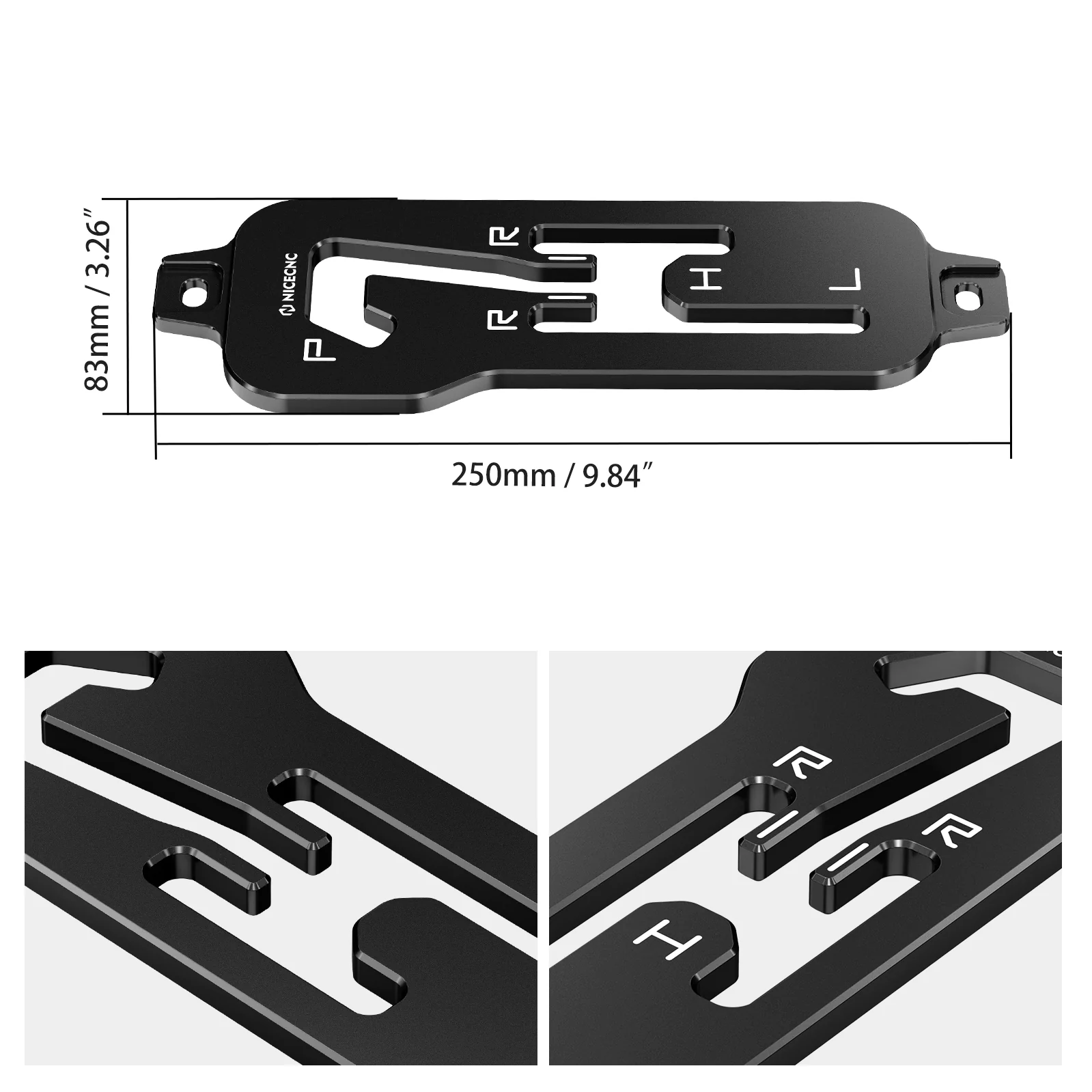 UTV Gear Shifter Plate Gate Trim Panel For Honda Talon 1000R 1000X 1000X-4 - Image 3