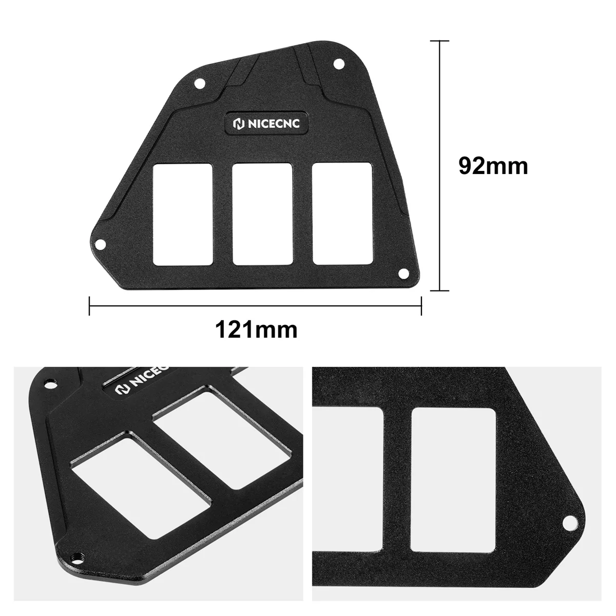 Dash Rocker Switch Plate Panel Housing Holder For Honda Talon 1000 R / X / X-4 - Image 3