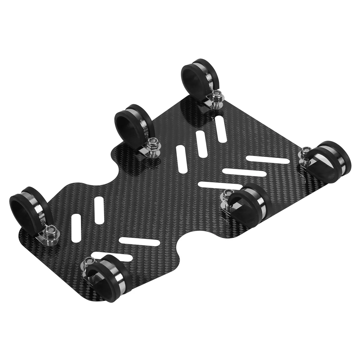ATV Carbon Fiber Radiator Frame Mud Splash Guard For Honda TRX 450 R / ER - Image 6