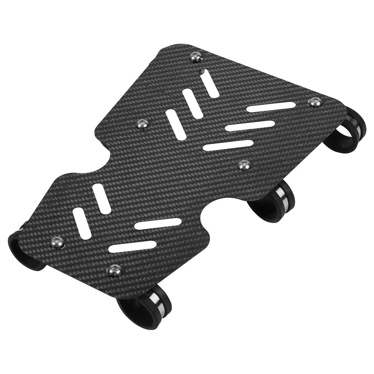 ATV Carbon Fiber Radiator Frame Mud Splash Guard For Honda TRX 450 R / ER - Image 7