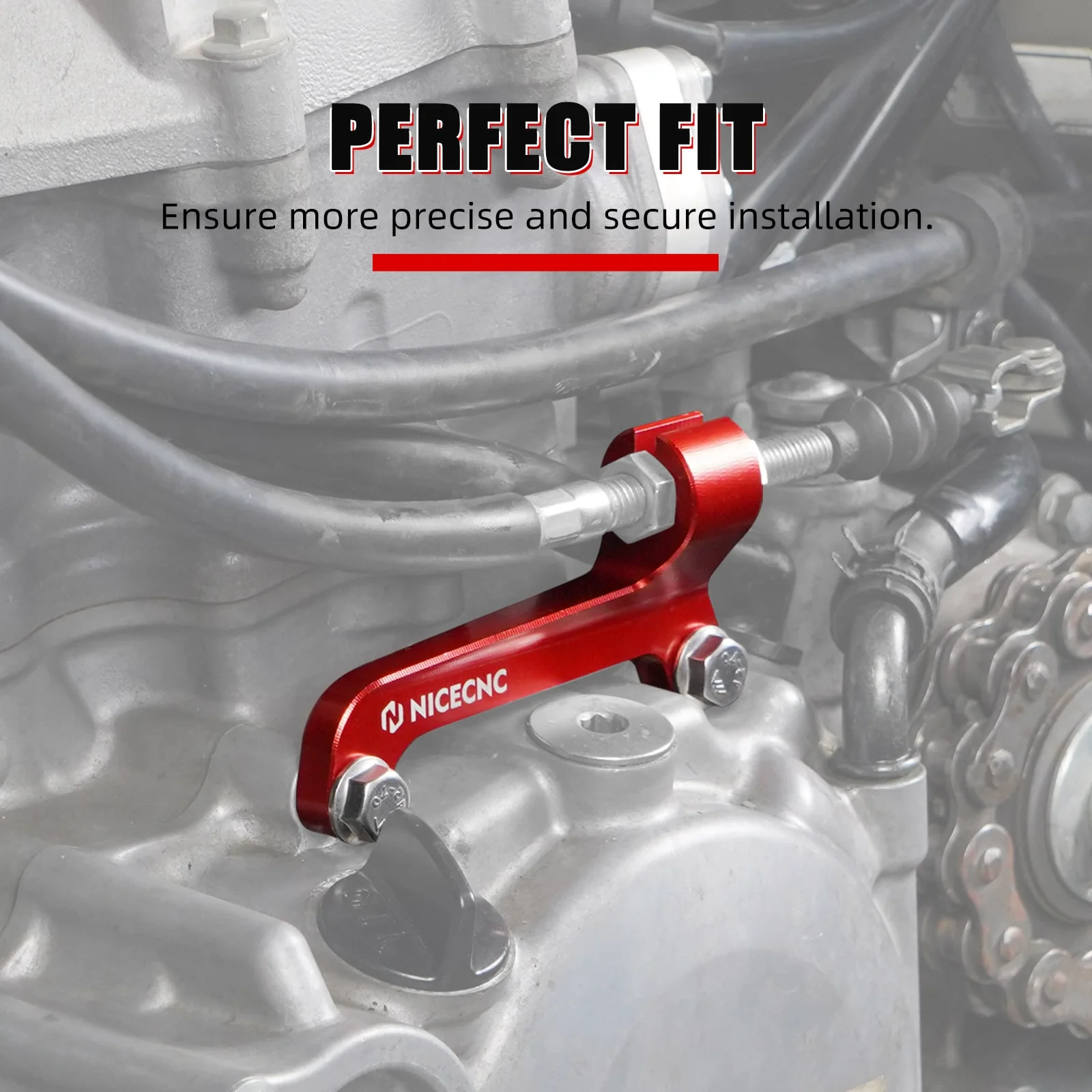 ATV Clutch Cable Receiver Holder Bracket For Honda TRX 450 R / ER 2006-2014 - Image 10