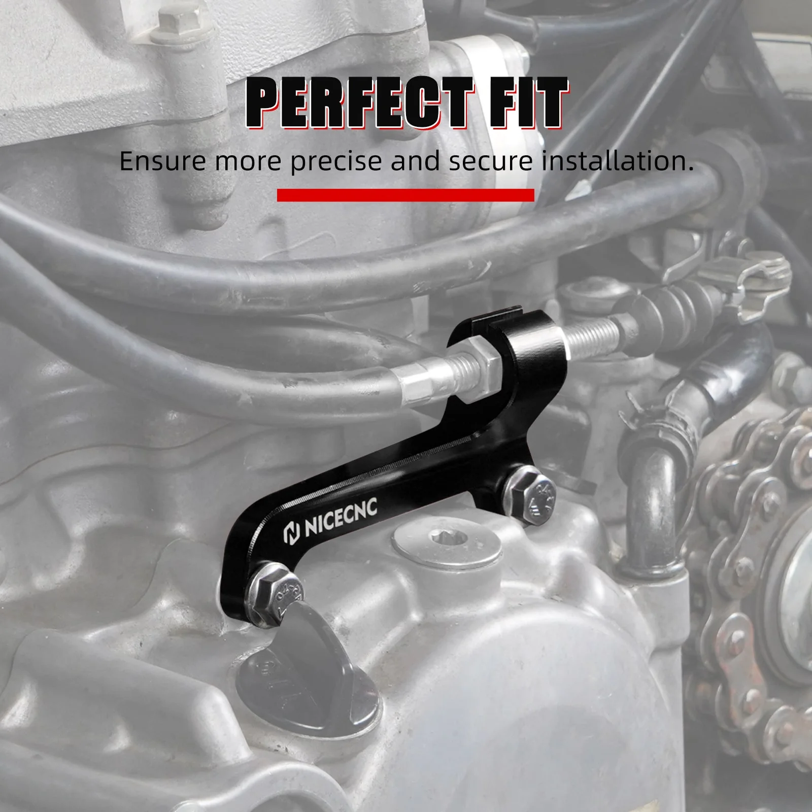 ATV Clutch Cable Receiver Holder Bracket For Honda TRX 450 R / ER 2006-2014 - Image 3