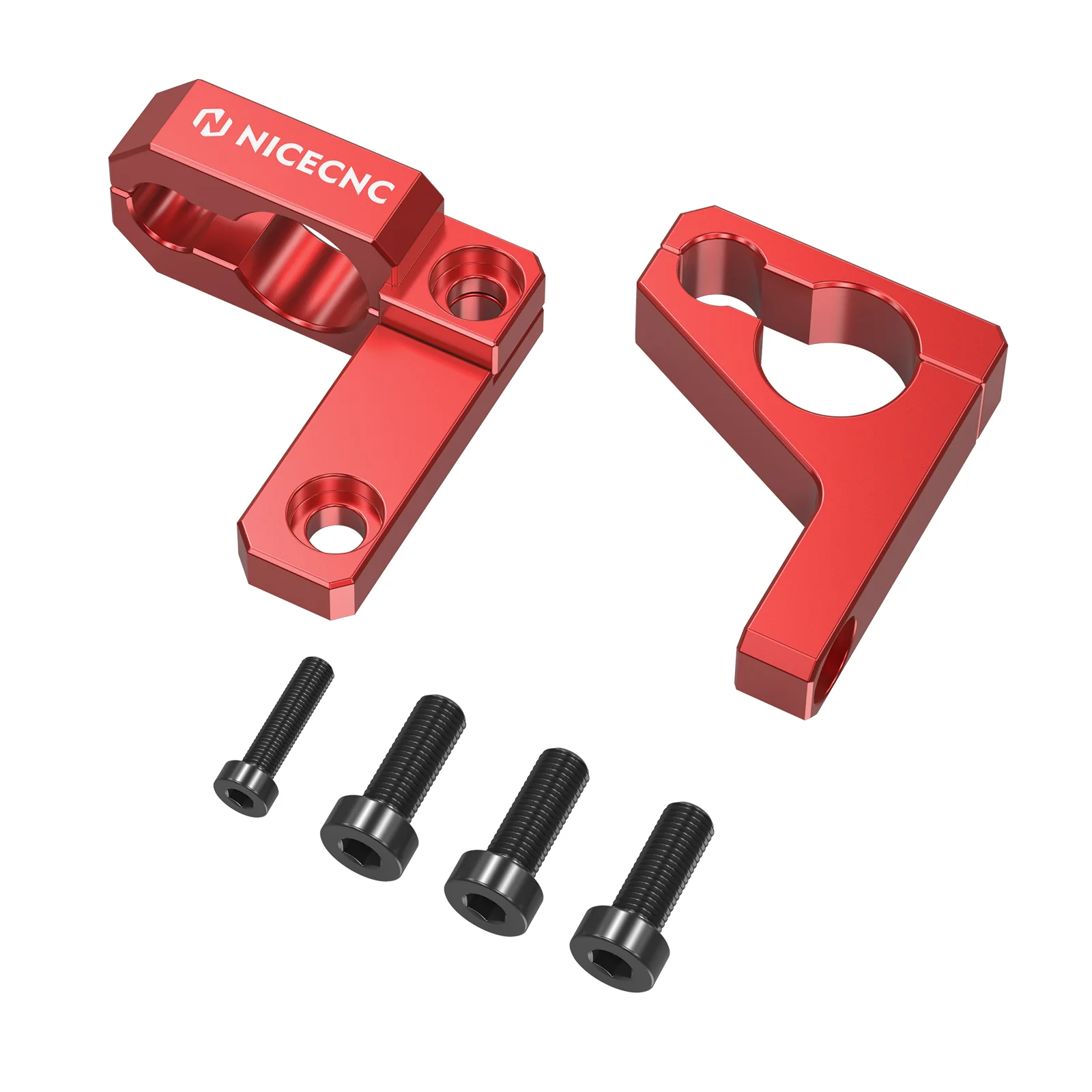 ATV Dual-Size Rear Brake Line Hose Clamps Holder For Honda TRX 450 R / ER - Image 7