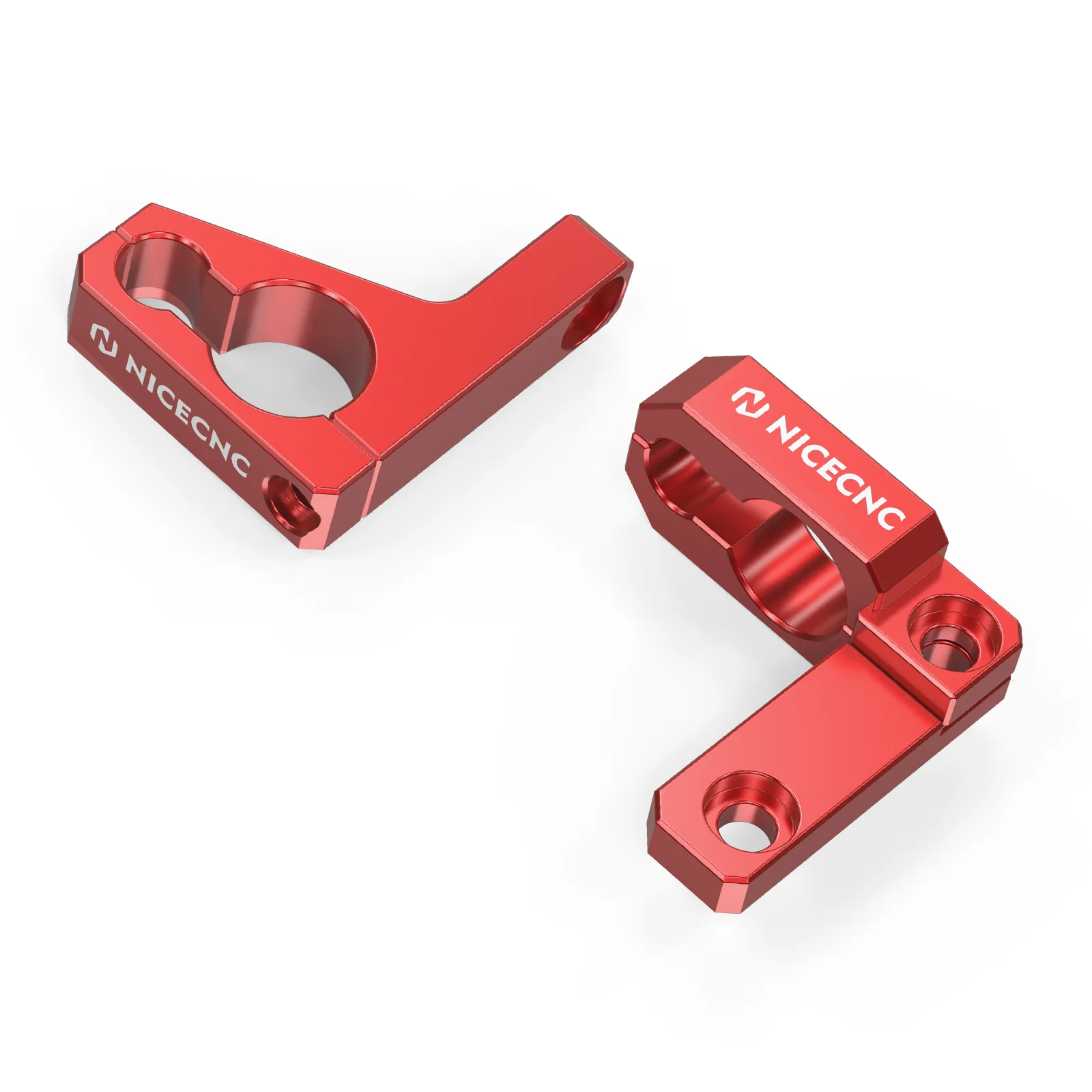 ATV Dual-Size Rear Brake Line Hose Clamps Holder For Honda TRX 450 R / ER - Image 8