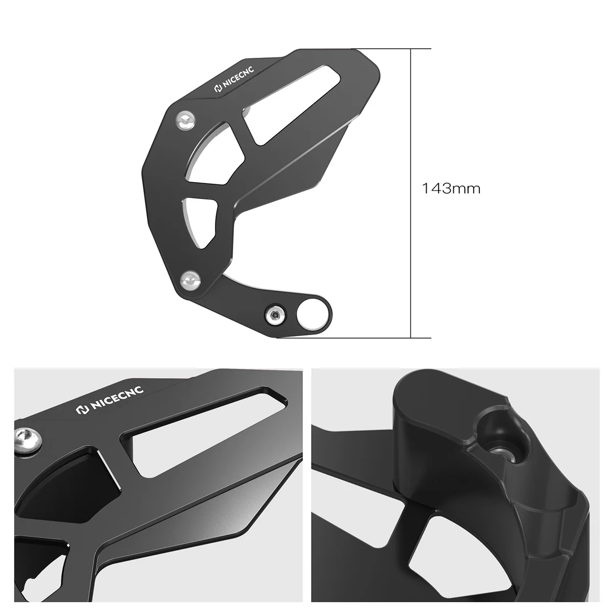 ATV Engine Case Saver Chain Guard Trim Panel For Honda TRX 450 R / ER - Image 10
