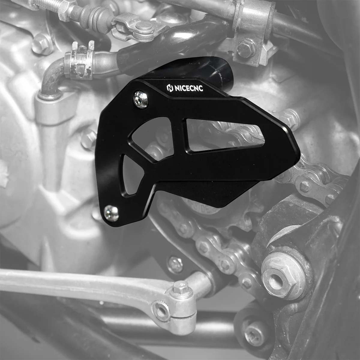 ATV Engine Case Saver Chain Guard Trim Panel For Honda TRX 450 R / ER - Image 11