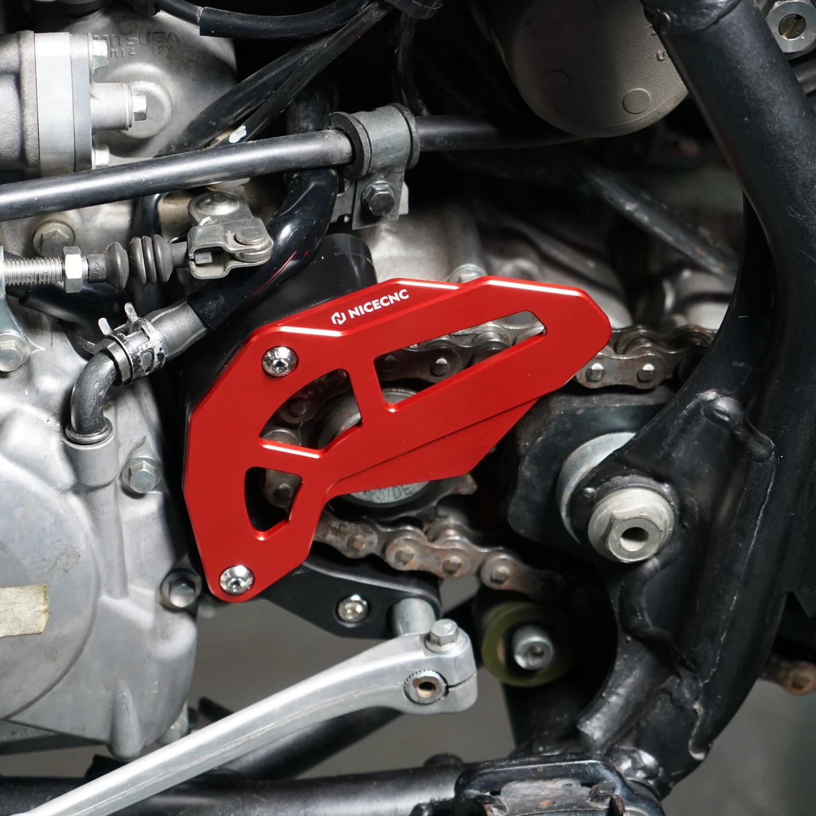 ATV Engine Case Saver Chain Guard Trim Panel For Honda TRX 450 R / ER - Image 2