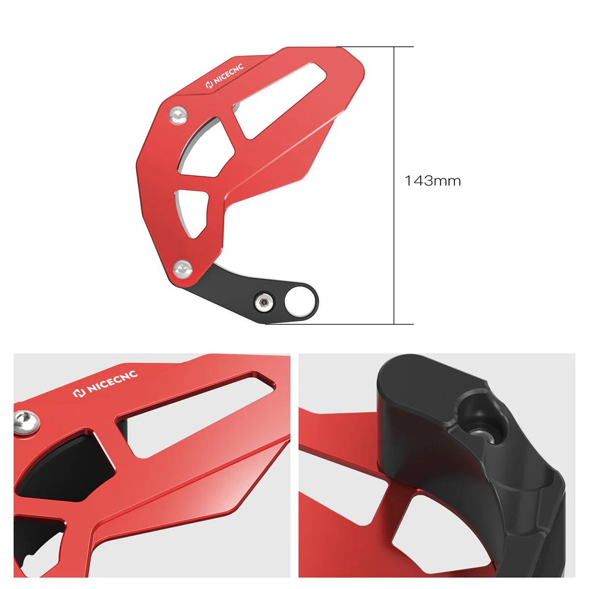 ATV Engine Case Saver Chain Guard Trim Panel For Honda TRX 450 R / ER - Image 5