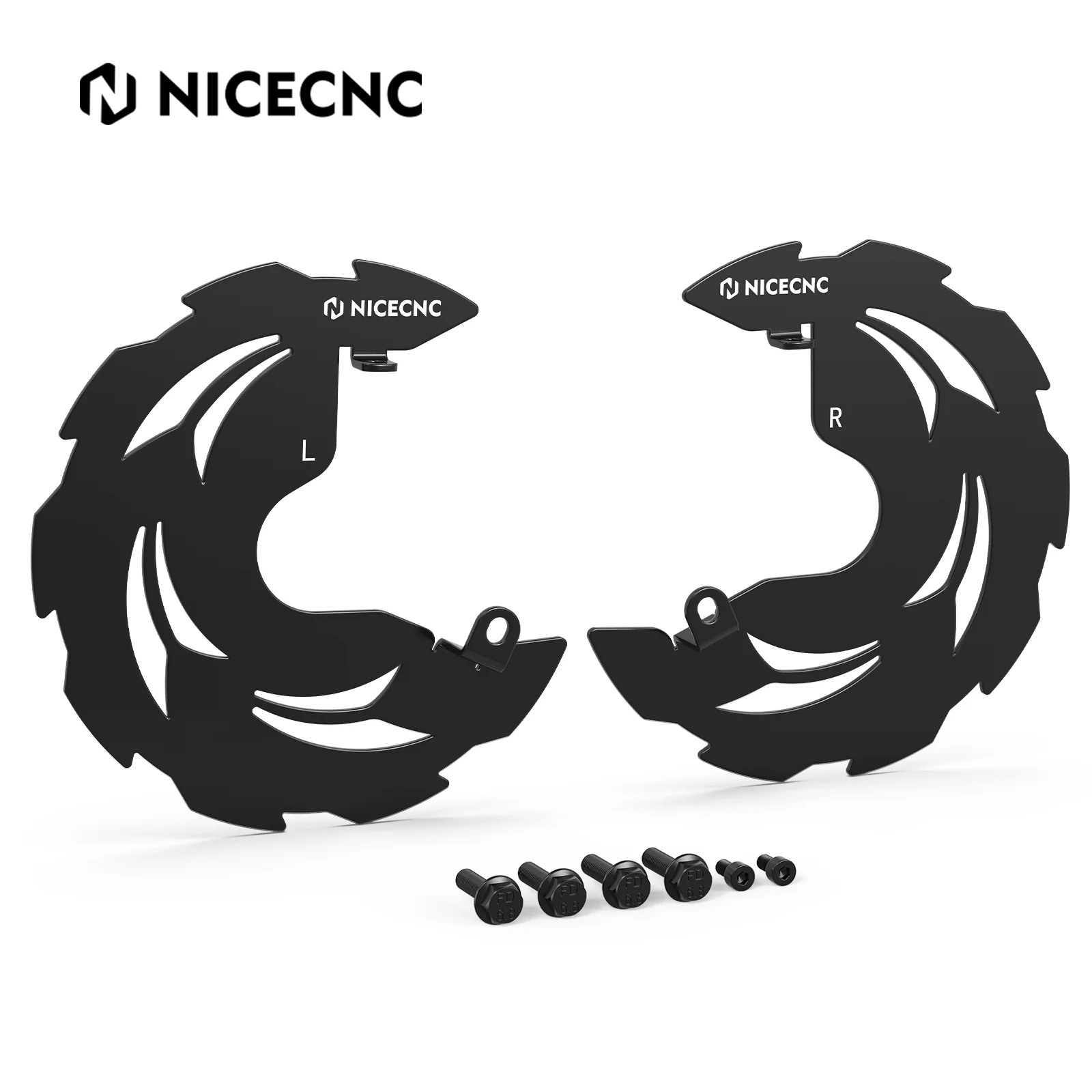 ATV Front Brake Disc Rotor Rock Guards Kit For Honda TRX 450 R / ER 2006-2014 - Image 11