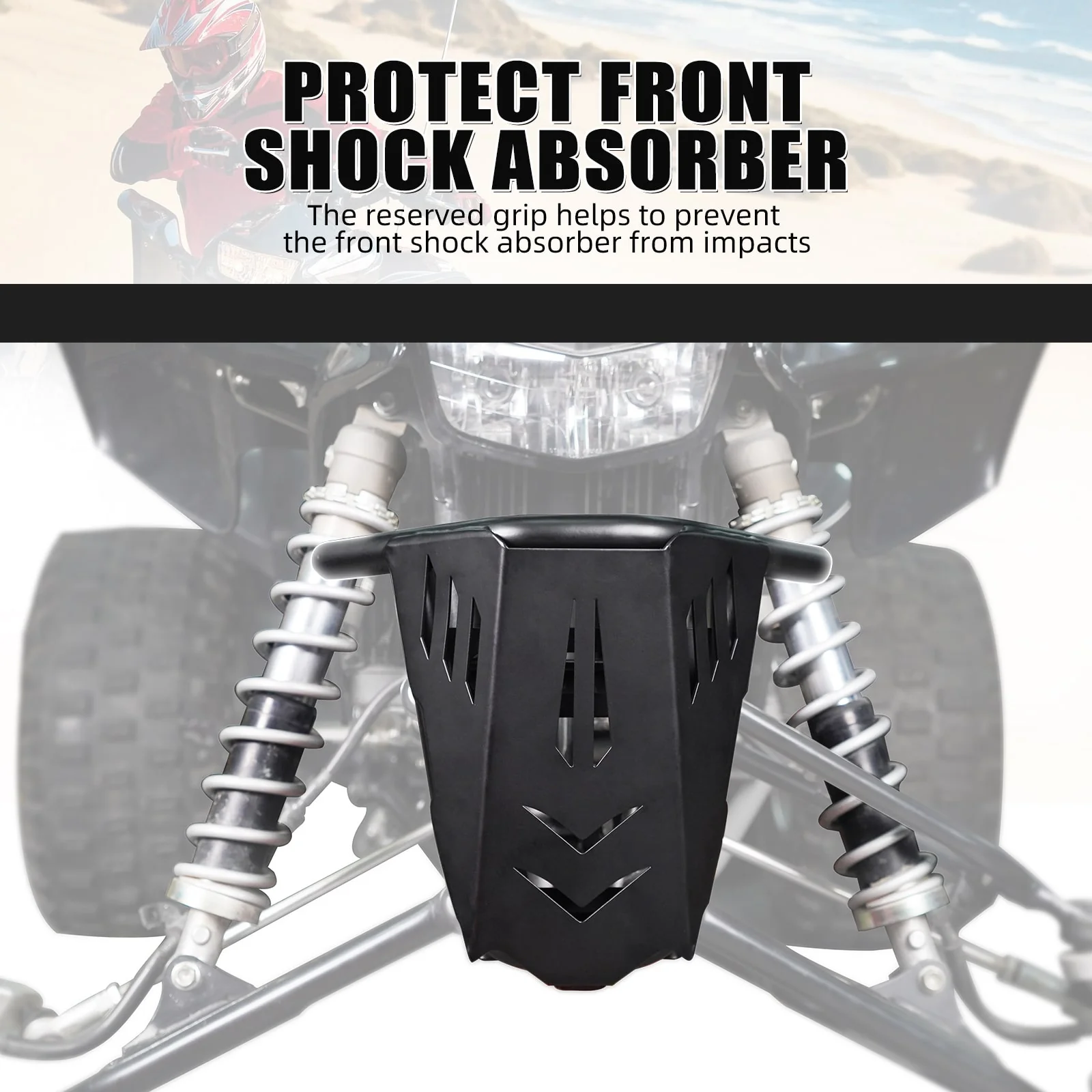 ATV Front Bumper Grab Bar Protection Body Guard For Honda TRX 450 R / ER - Image 3