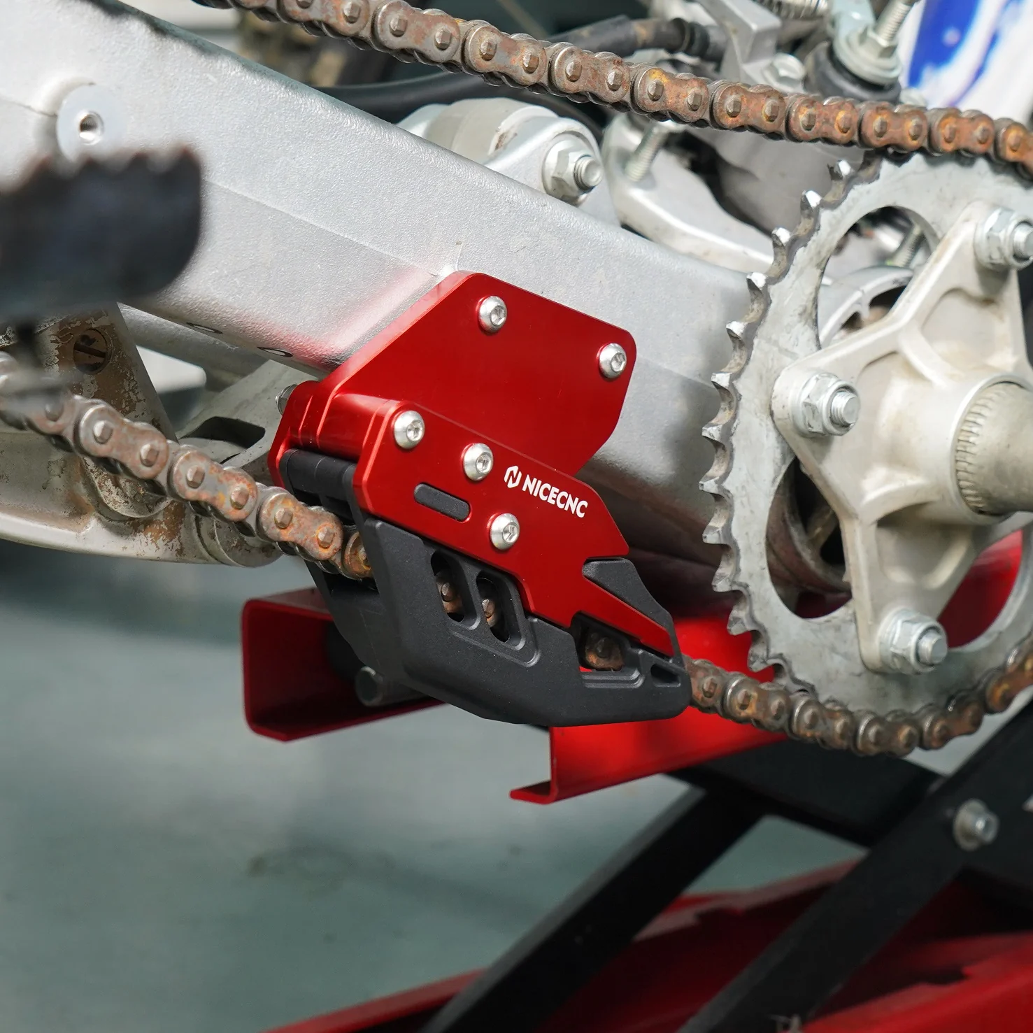 ATV Rear Swingarm Chain Guide Slider For Honda TRX 450 R / ER 2006-2014 - Image 2