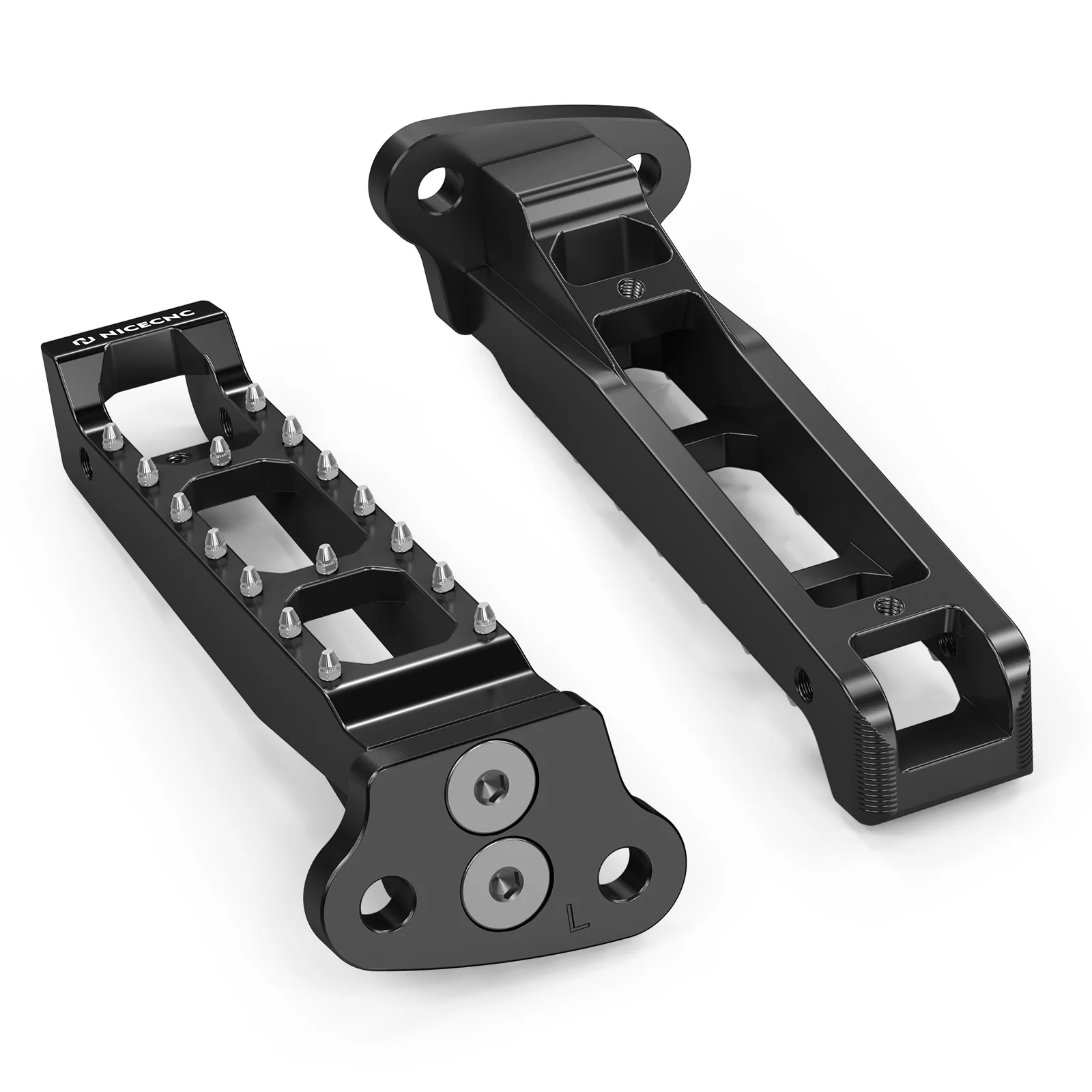 ATV Rider Foot Pegs Rest Pedals Kit For Honda TRX 450 R / ER 2006-2014 - Image 10