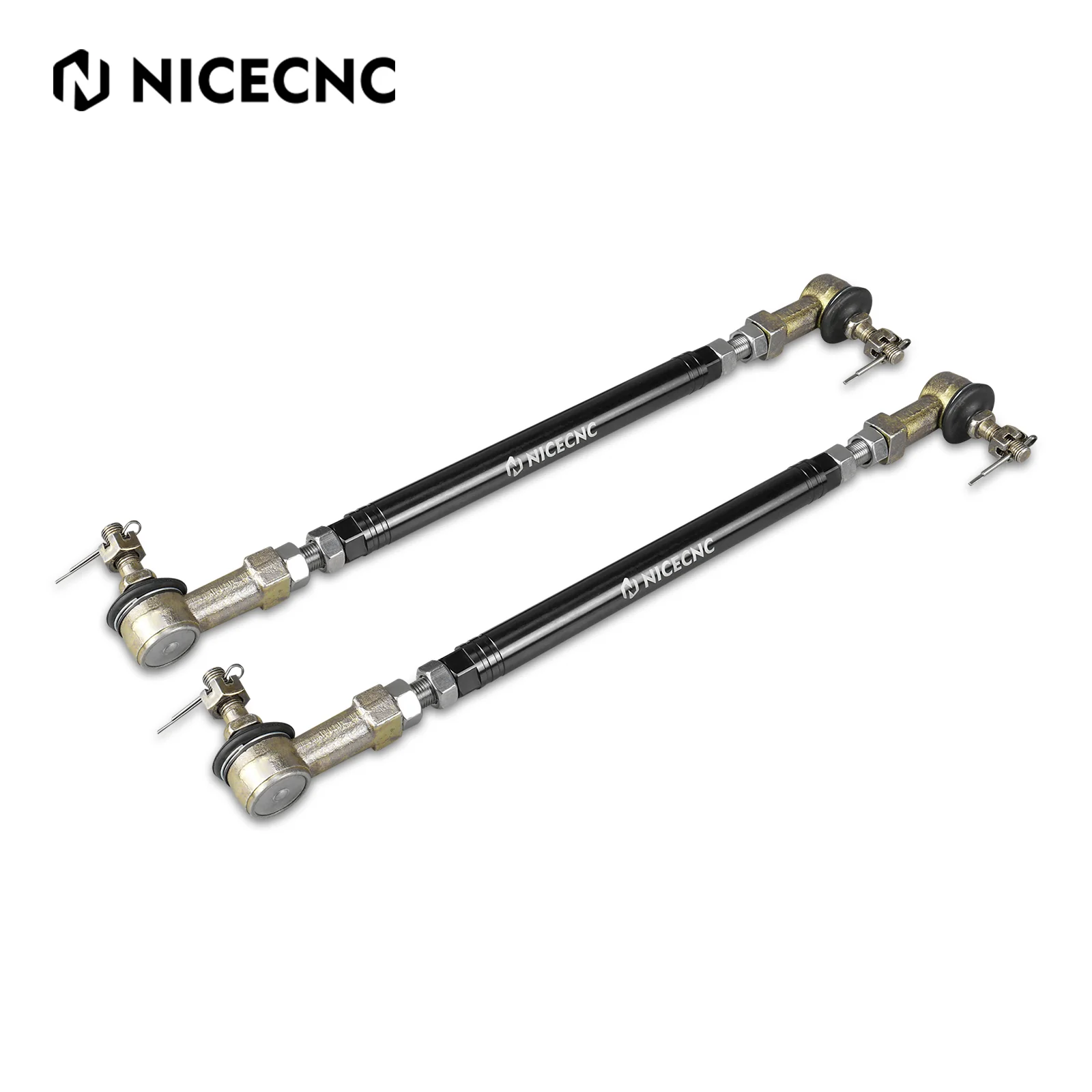 ATV Steering Tierods w/Tie Rod Ball Joints Ends Kit For Honda TRX 450 R / ER - Image 10