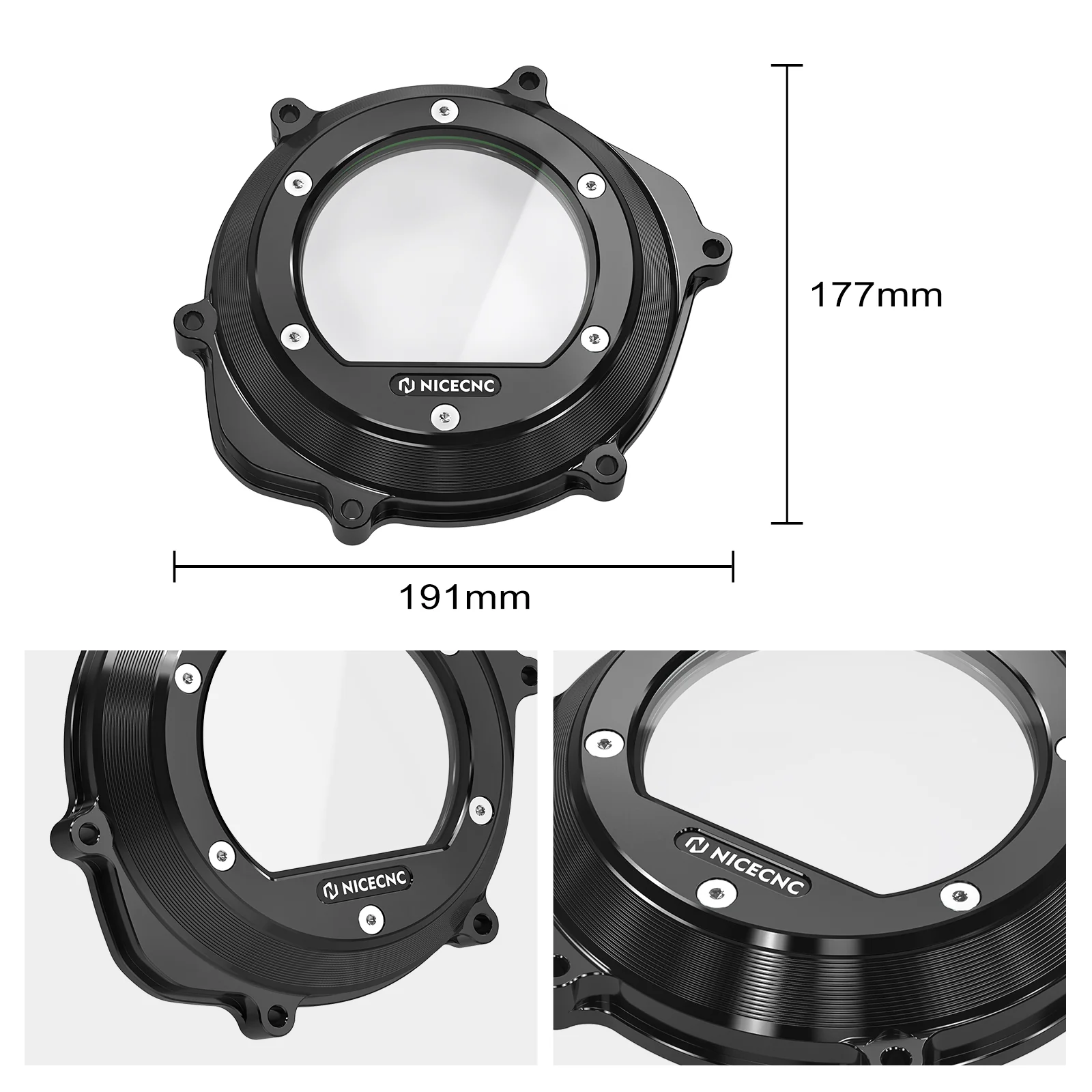 ATV Transparent Engine Clutch Cover Guard For Honda TRX 450 R / ER - Image 13
