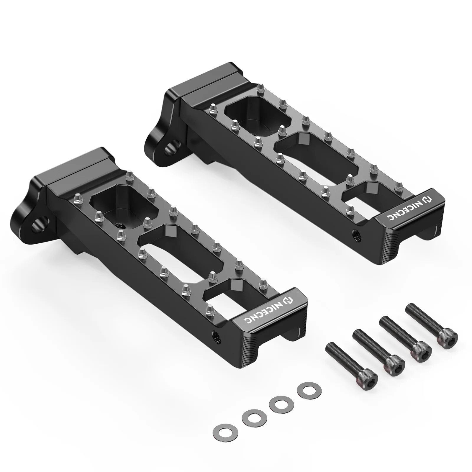 Rider Foot Pegs Rest Pedals + Folding Gear Shift Lever For Honda TRX 450 R / ER - Image 18