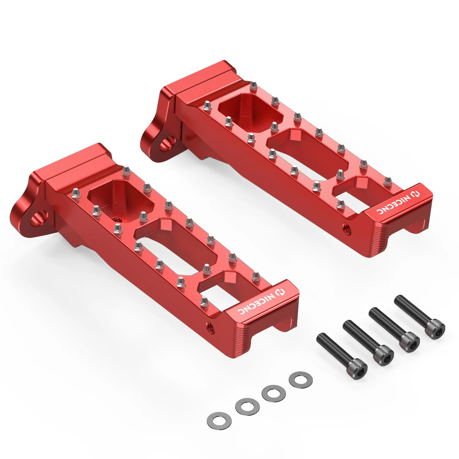 Rider Foot Pegs Rest Pedals + Folding Gear Shift Lever For Honda TRX 450 R / ER - Image 6