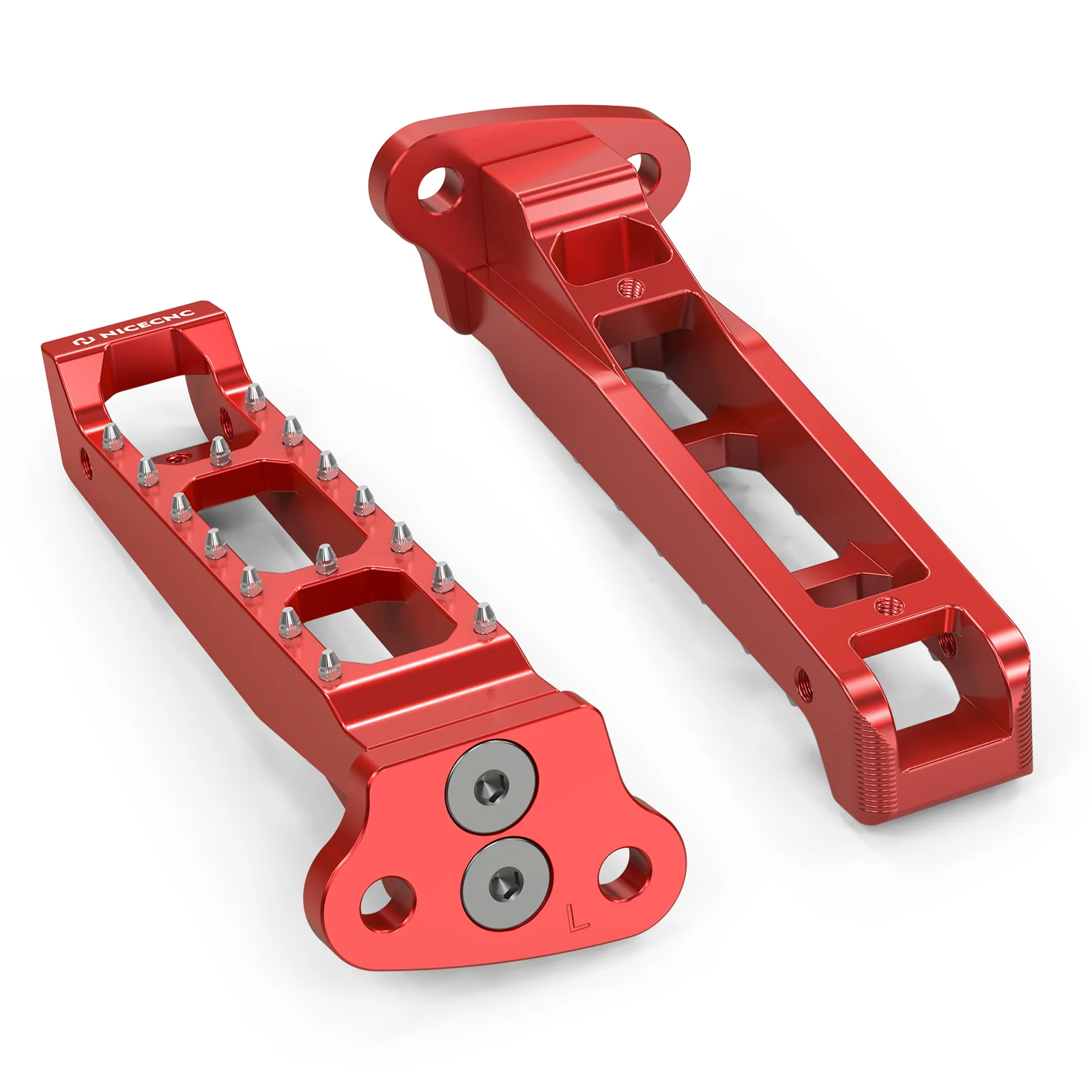Rider Foot Pegs Rest Pedals + Folding Gear Shift Lever For Honda TRX 450 R / ER - Image 8
